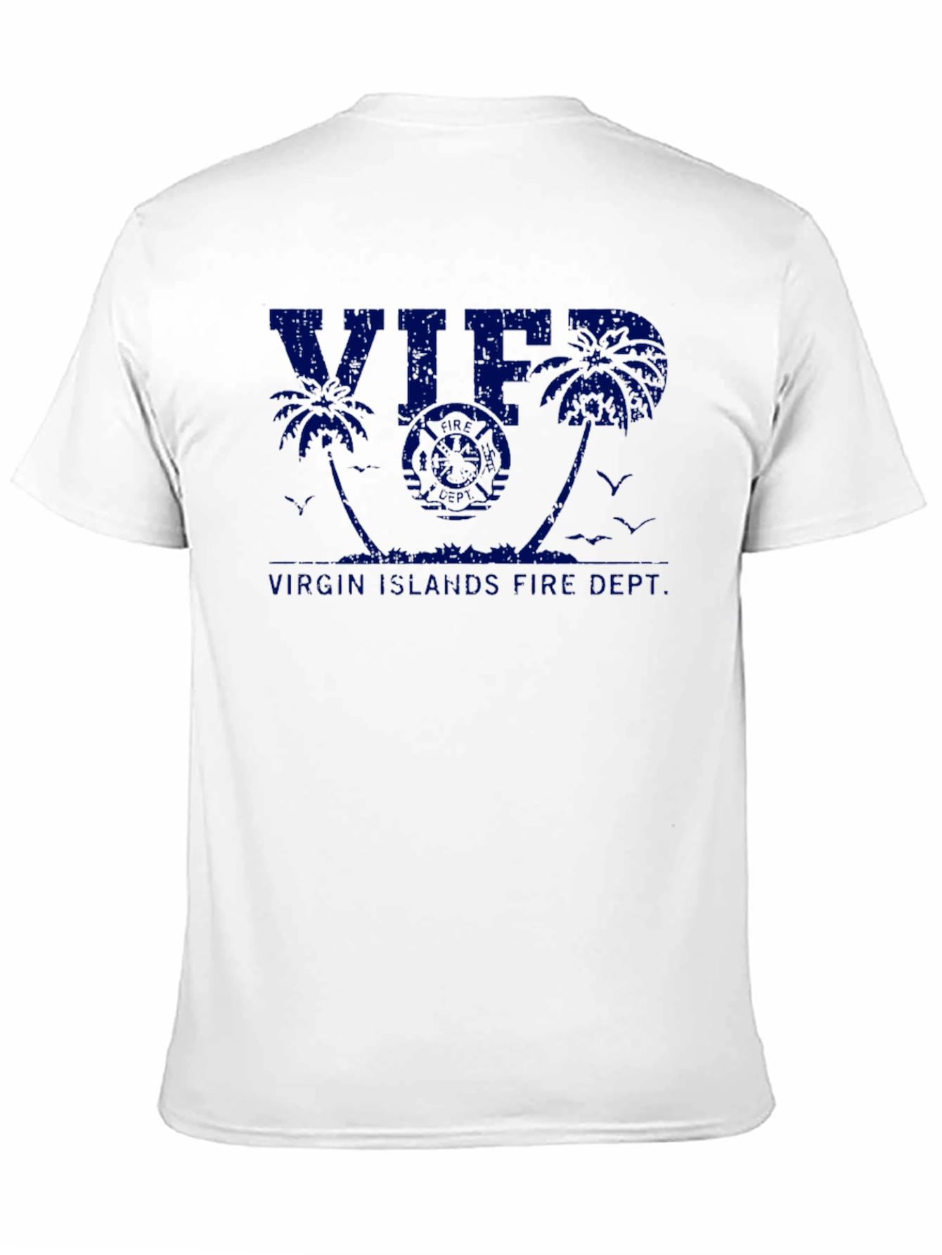 Virgin Islands Fire Dept. Black T-Shirt - 11