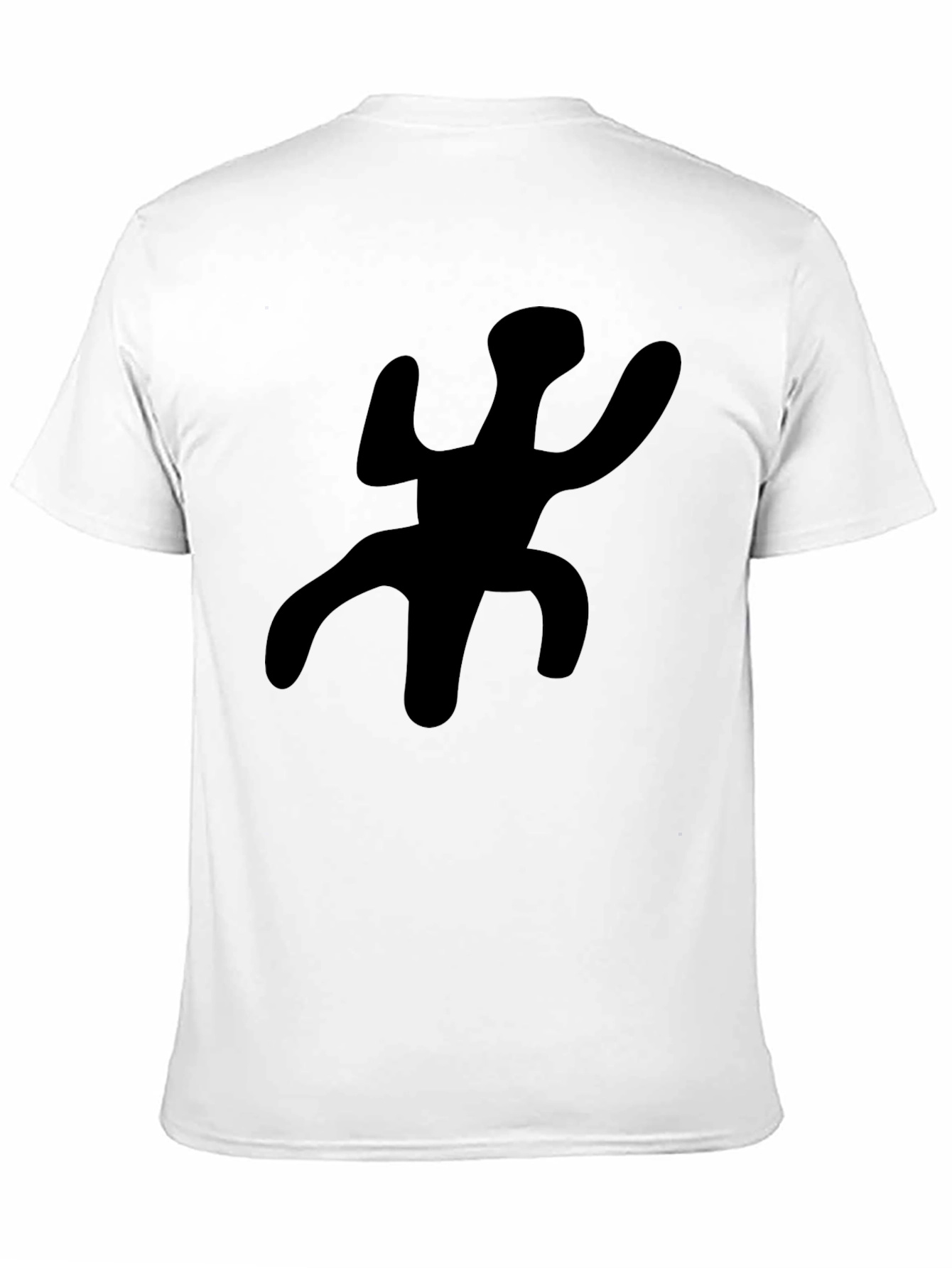 Black Unique Black Graphic Tee - Casual Style view 11