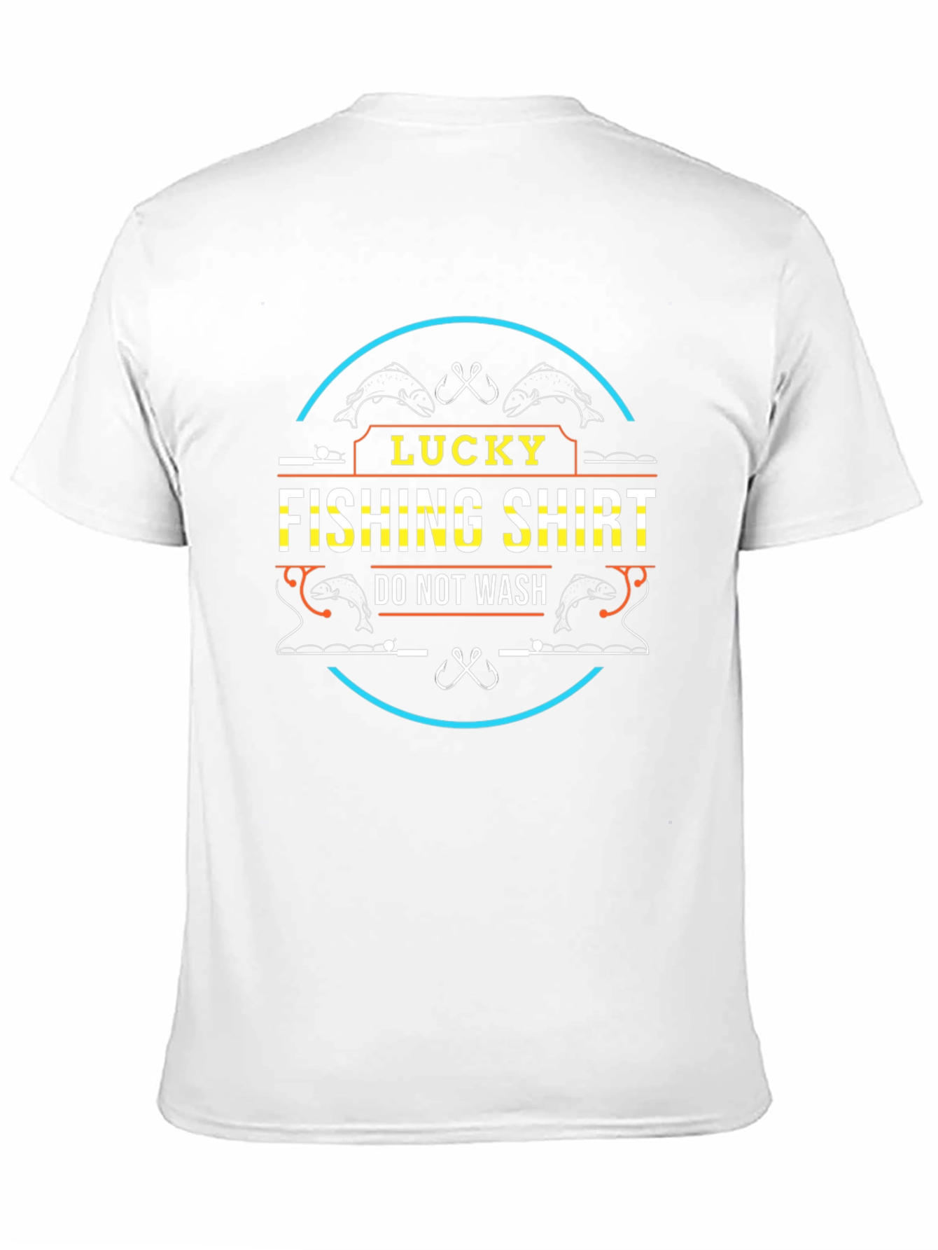 Black Lucky Fishing Shirt - Men's Graphic Tee view 11