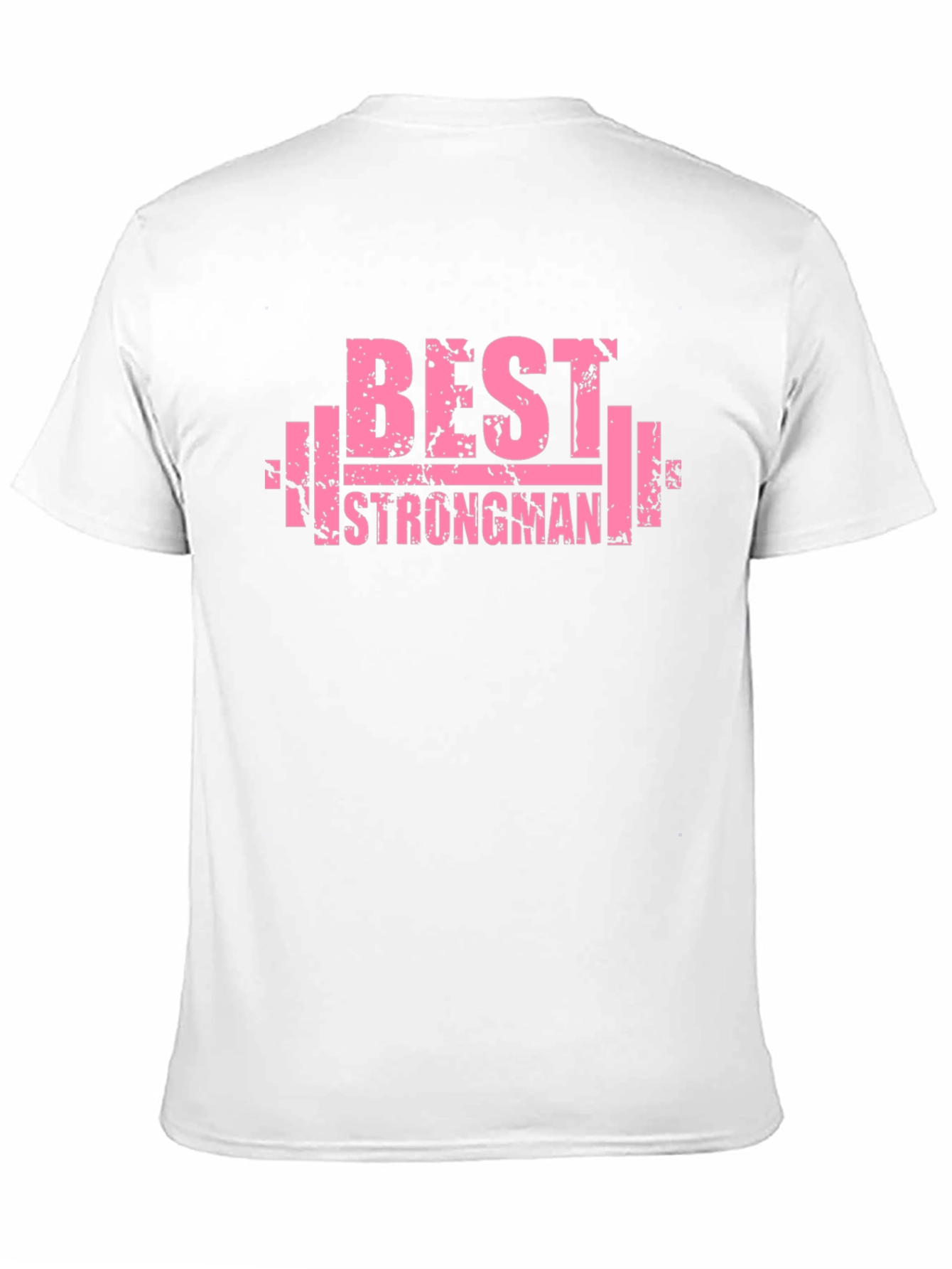 Black Best Strongman Black T-Shirt - Gym Workout Apparel view 11