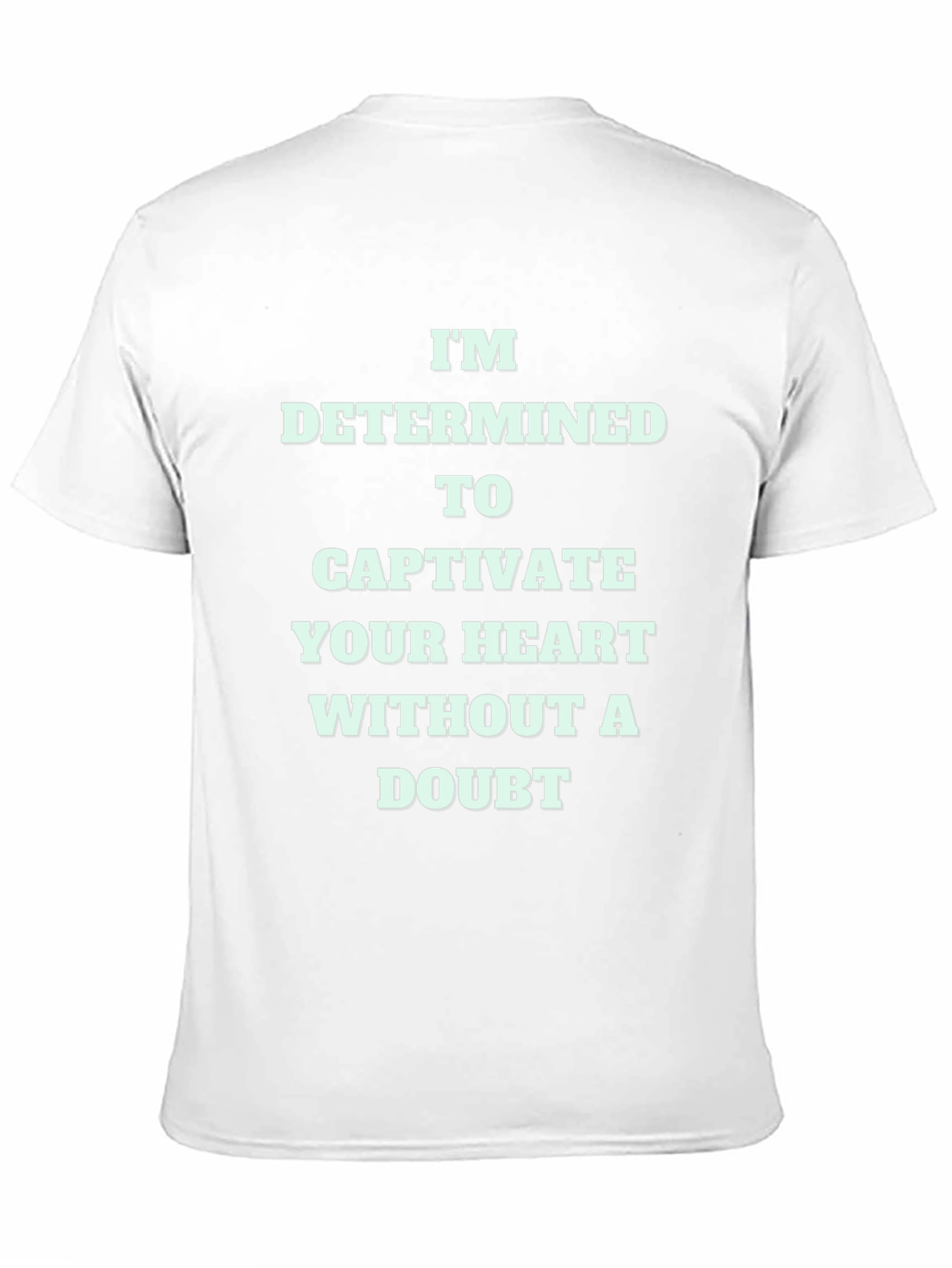 Black Captivate Heart T-Shirt - Funny Novelty Graphic Tee view 11
