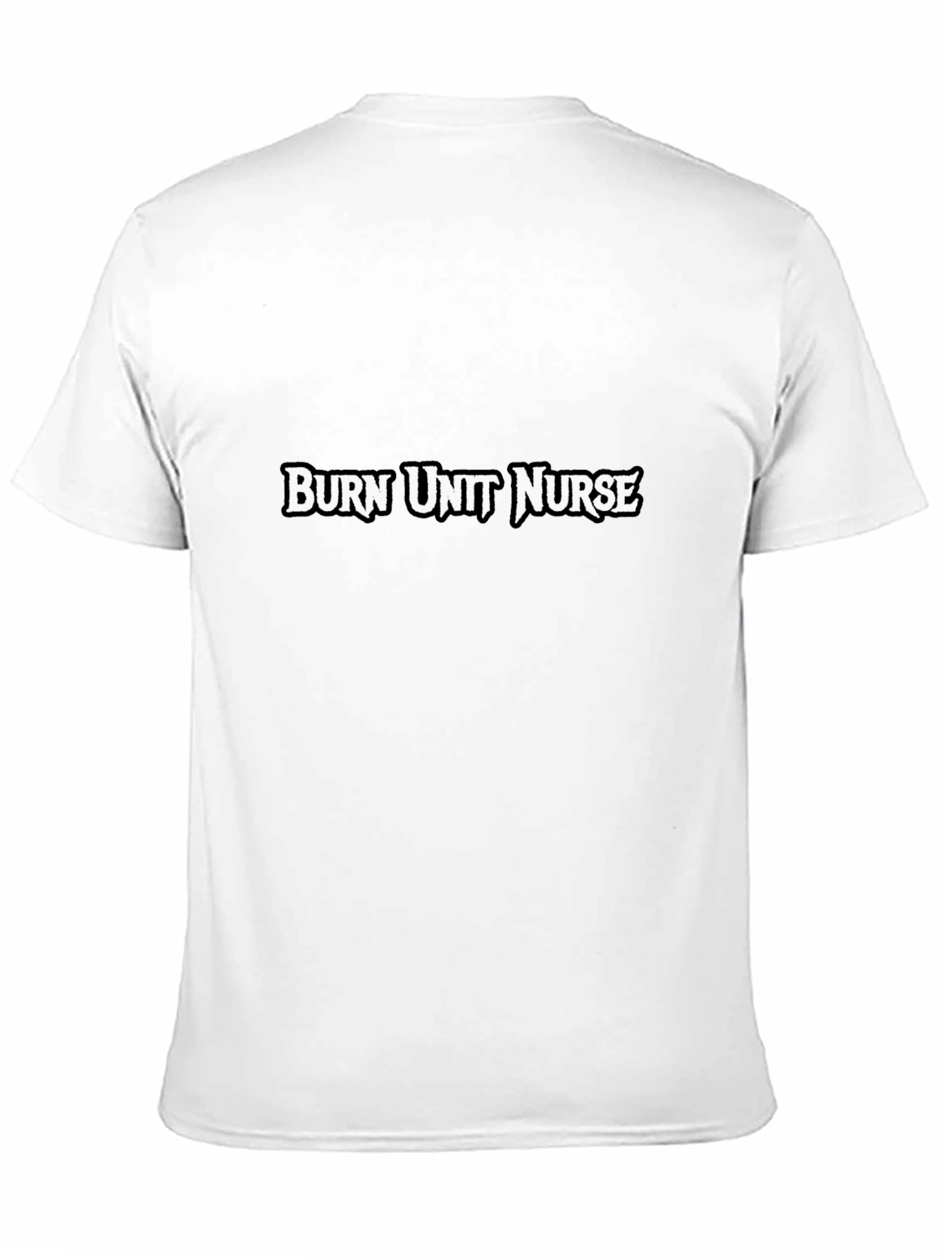 Black Burn Unit Nurse Graphic T-Shirt view 11