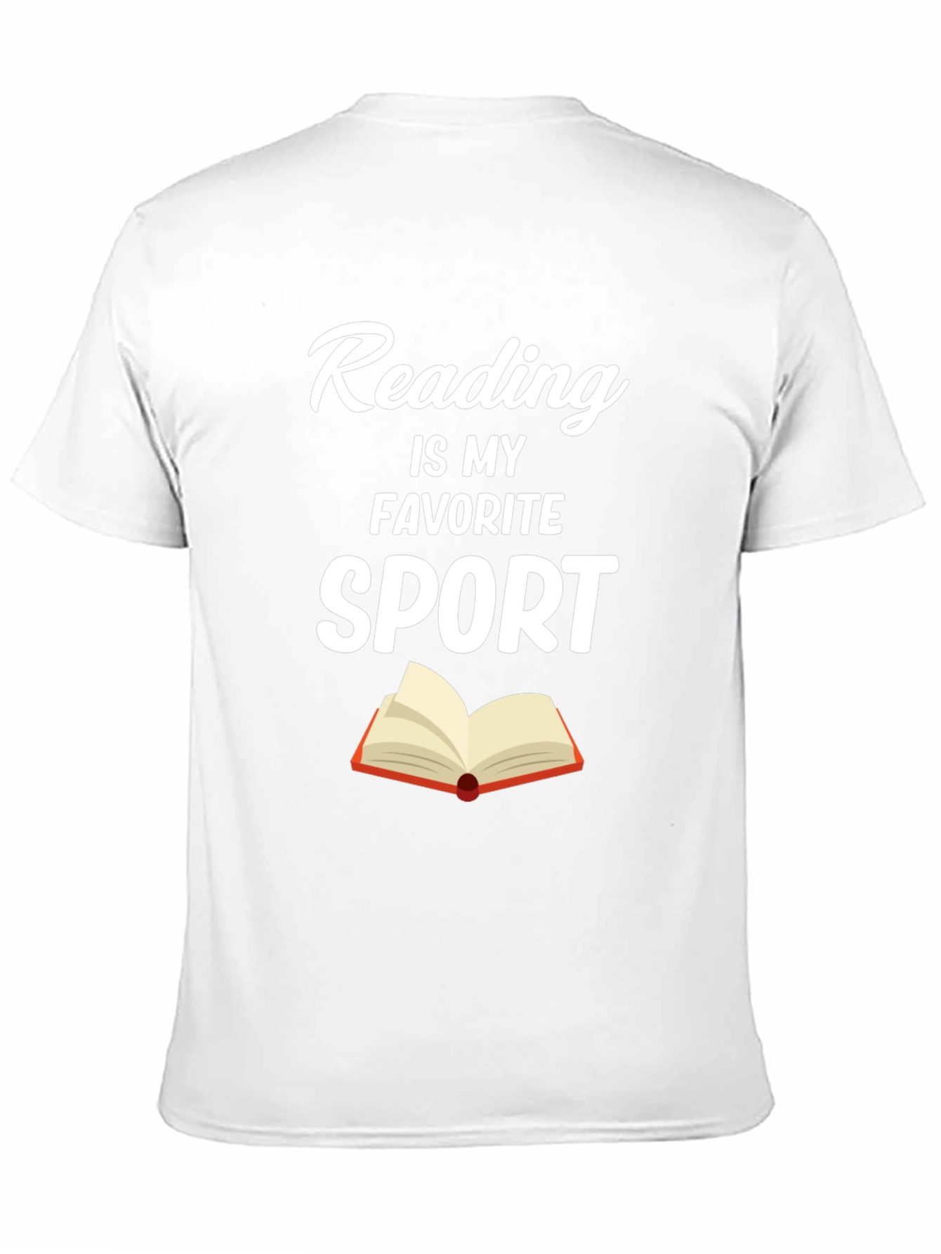 Black Reading is My Favorite Sport T-Shirt view 11