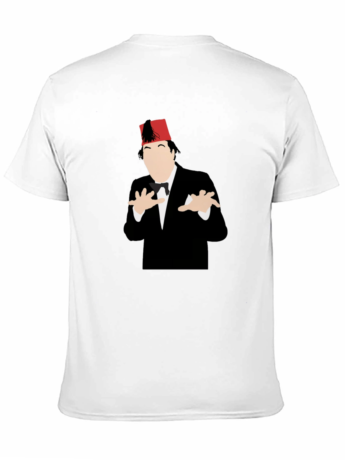 Black Mystic Man Graphic Tee view 11