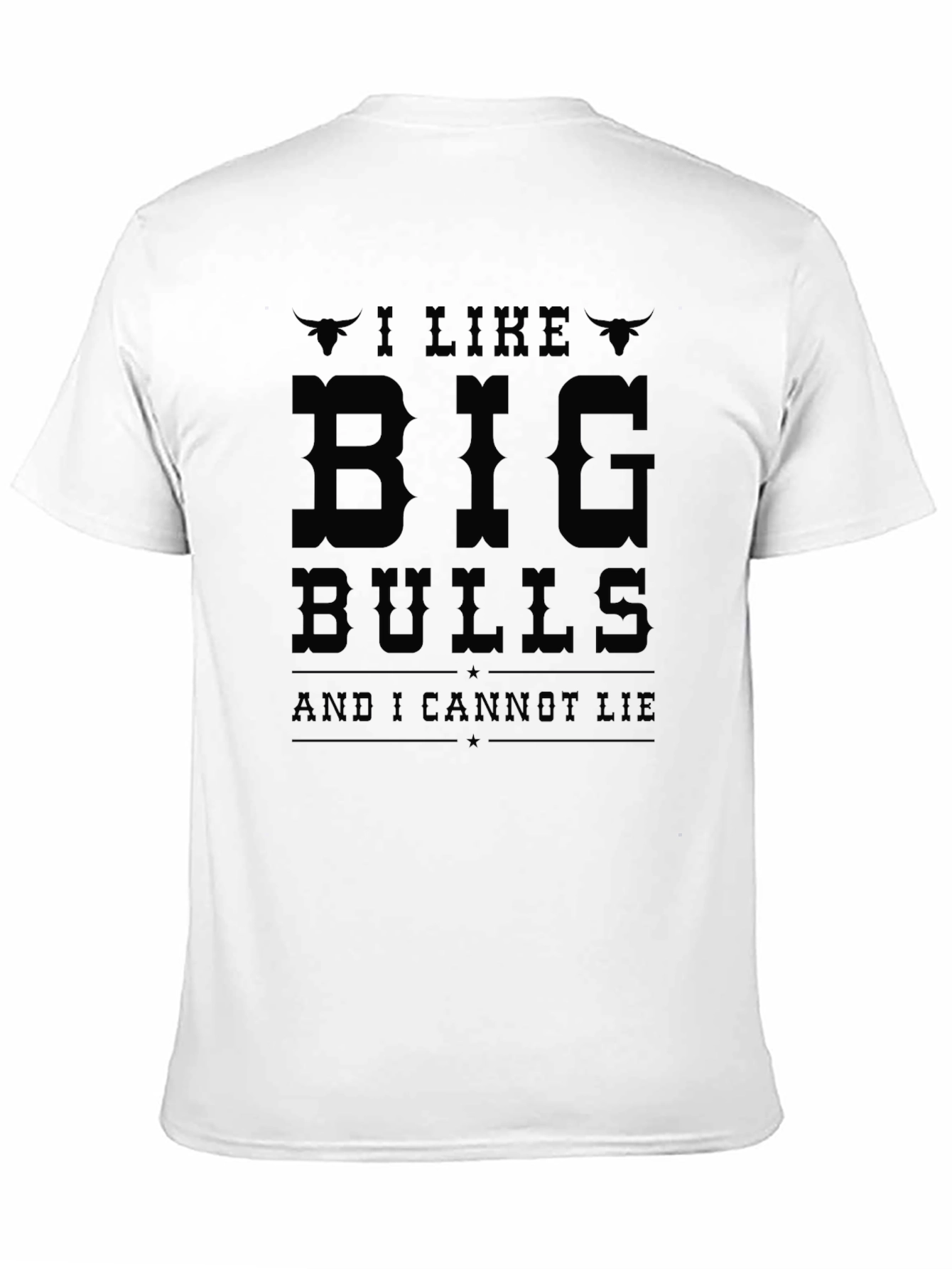 Black I Like Big Bulls T-Shirt - Funny Graphic Tee view 11