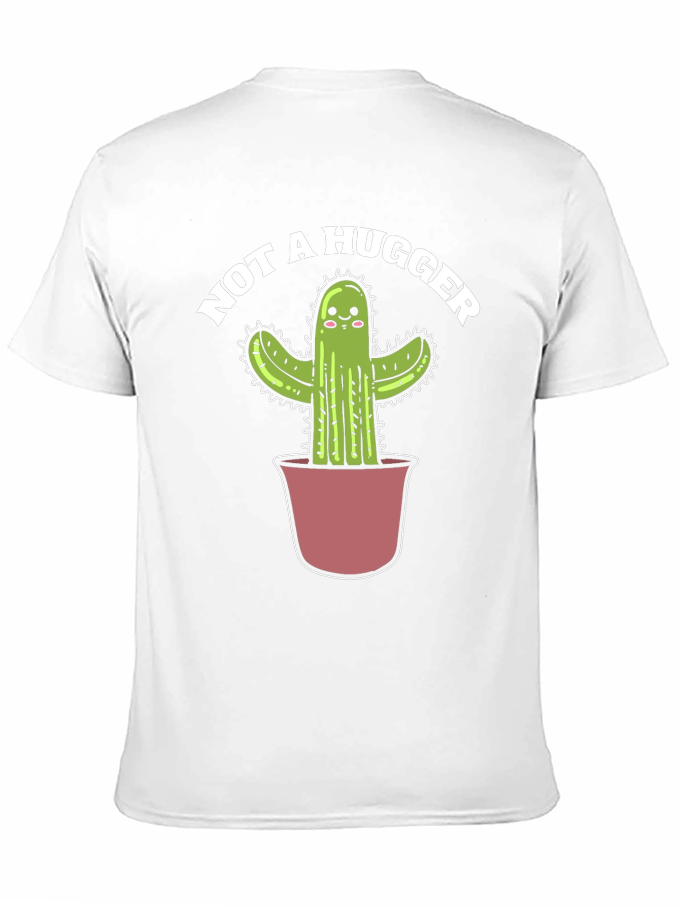Black Not A Hugger Cactus Graphic Tee view 11