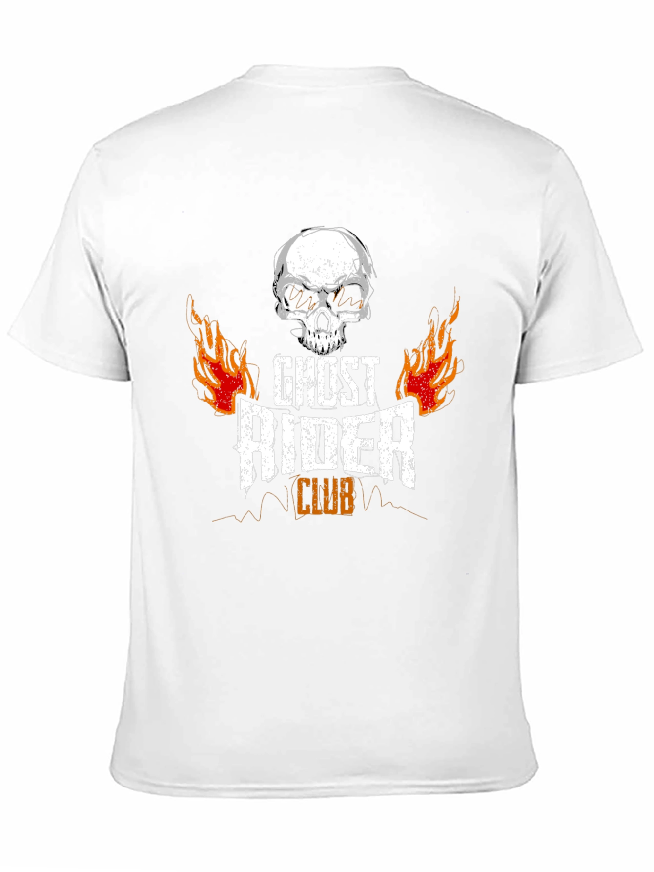 Black Ghost Rider Club Black T-Shirt view 11
