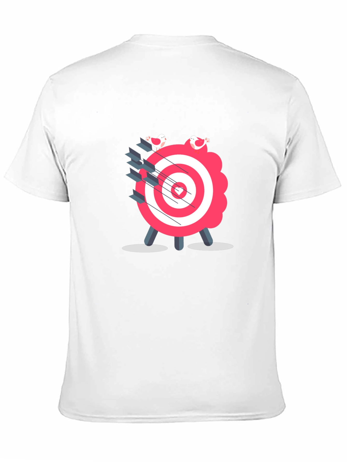 Black Target Practice Graphic Tee - Black Cotton Shirt view 11