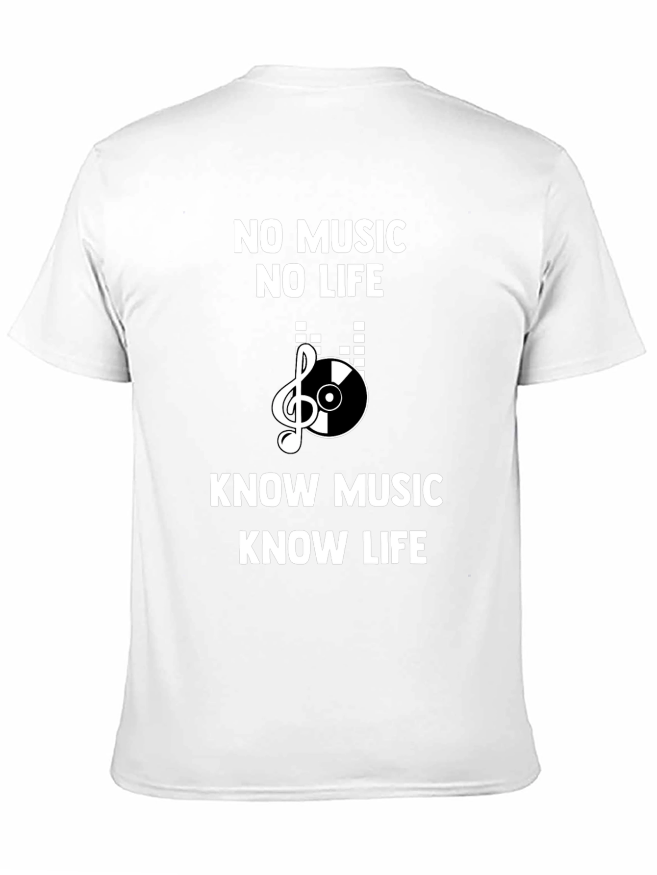 Black Music Lover's Graphic Tee: Know Music, Know Life view 11