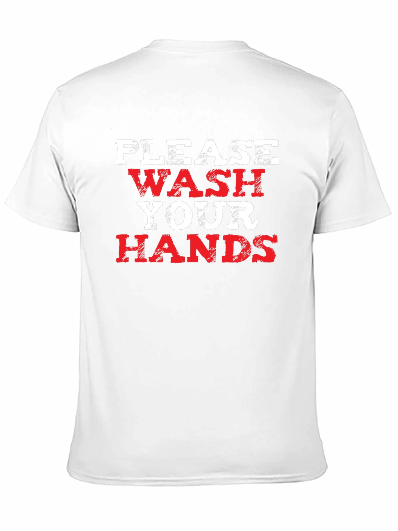 Black Wash Your Hands Graphic Tee view 11