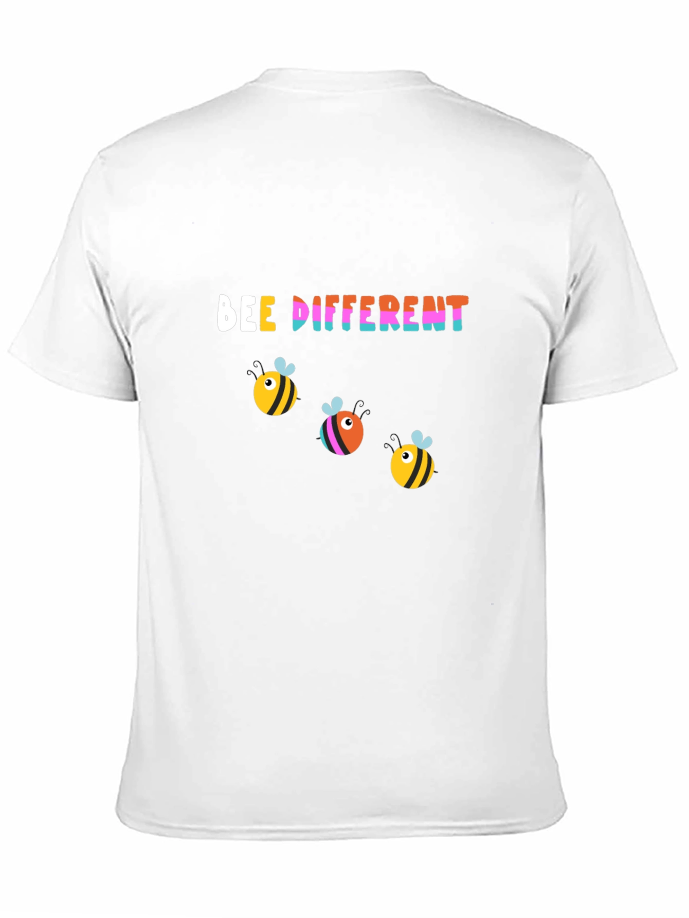 Black Bee Different Graphic Tee - Black view 11