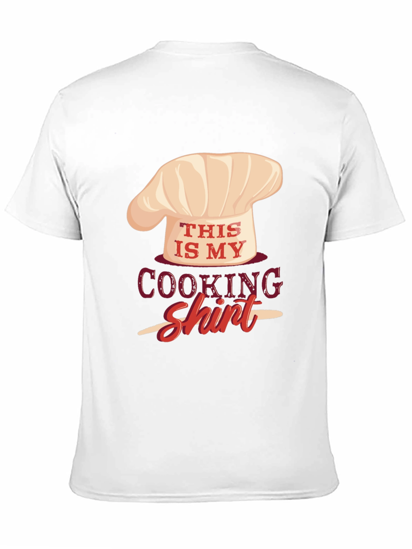 Black This Is My Cooking Shirt - Chef Hat Graphic Tee view 11