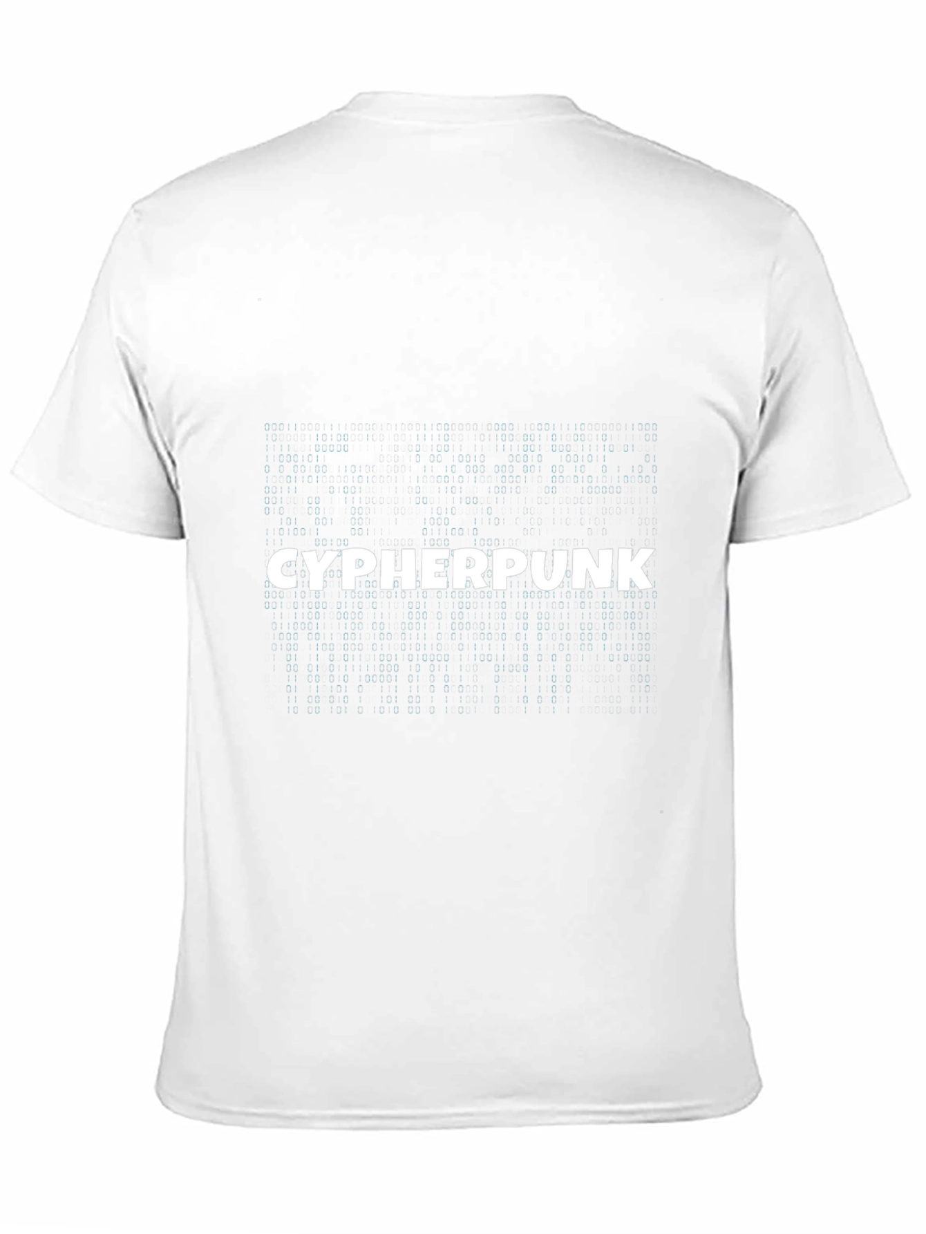 Black Cypherpunk Black T-Shirt view 11
