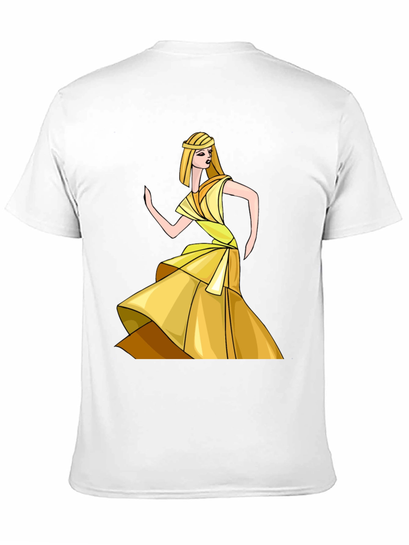 Black Egyptian Queen Graphic Tee - Stylish Black T-Shirt view 11