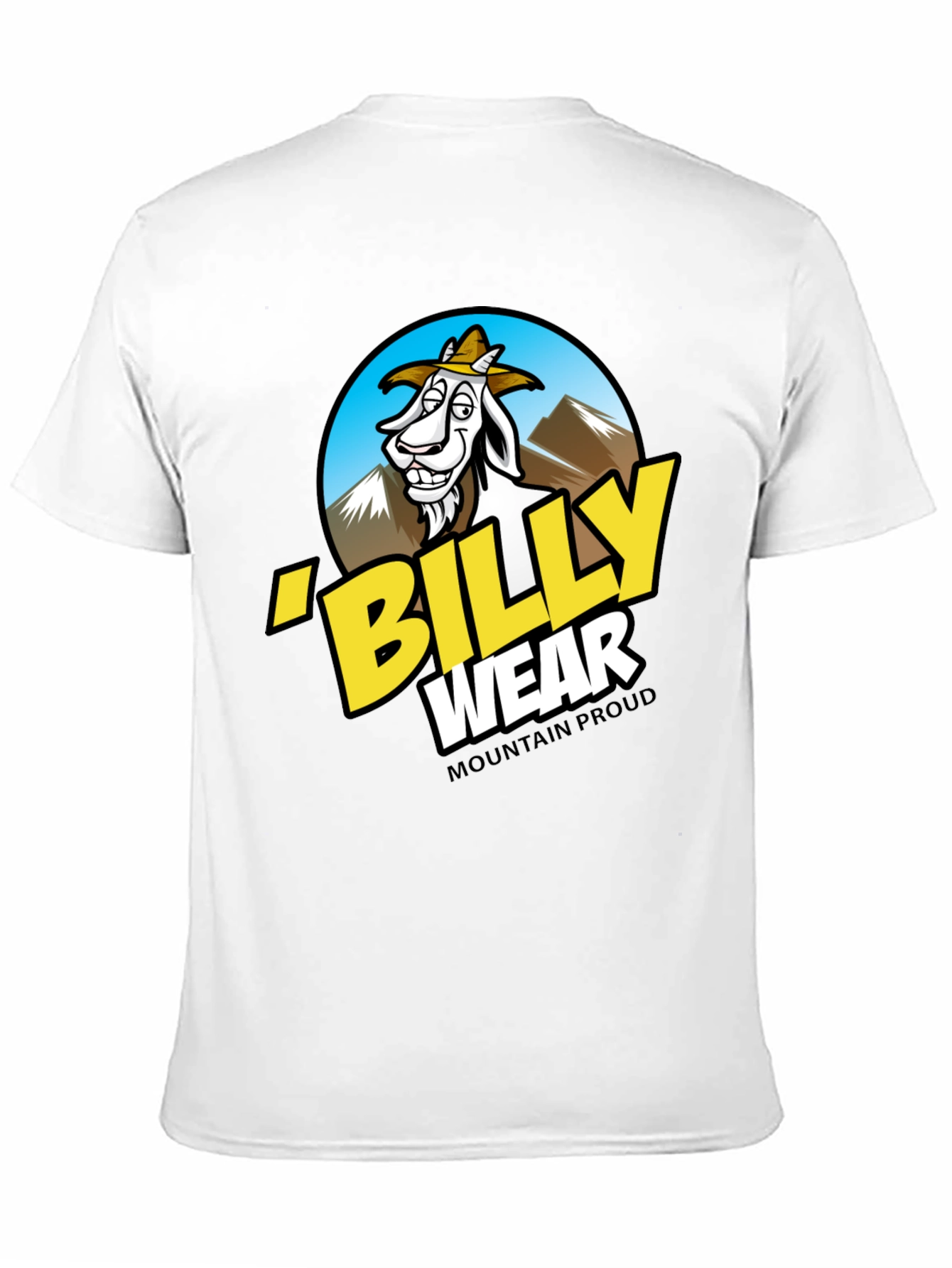 Black Billy Wear Mountain Proud Black T-Shirt view 11