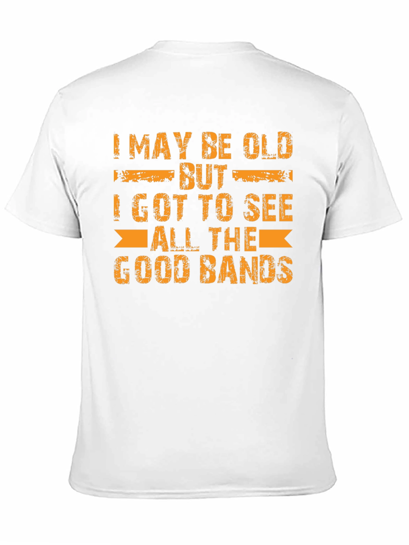 Black I May Be Old T-Shirt view 11