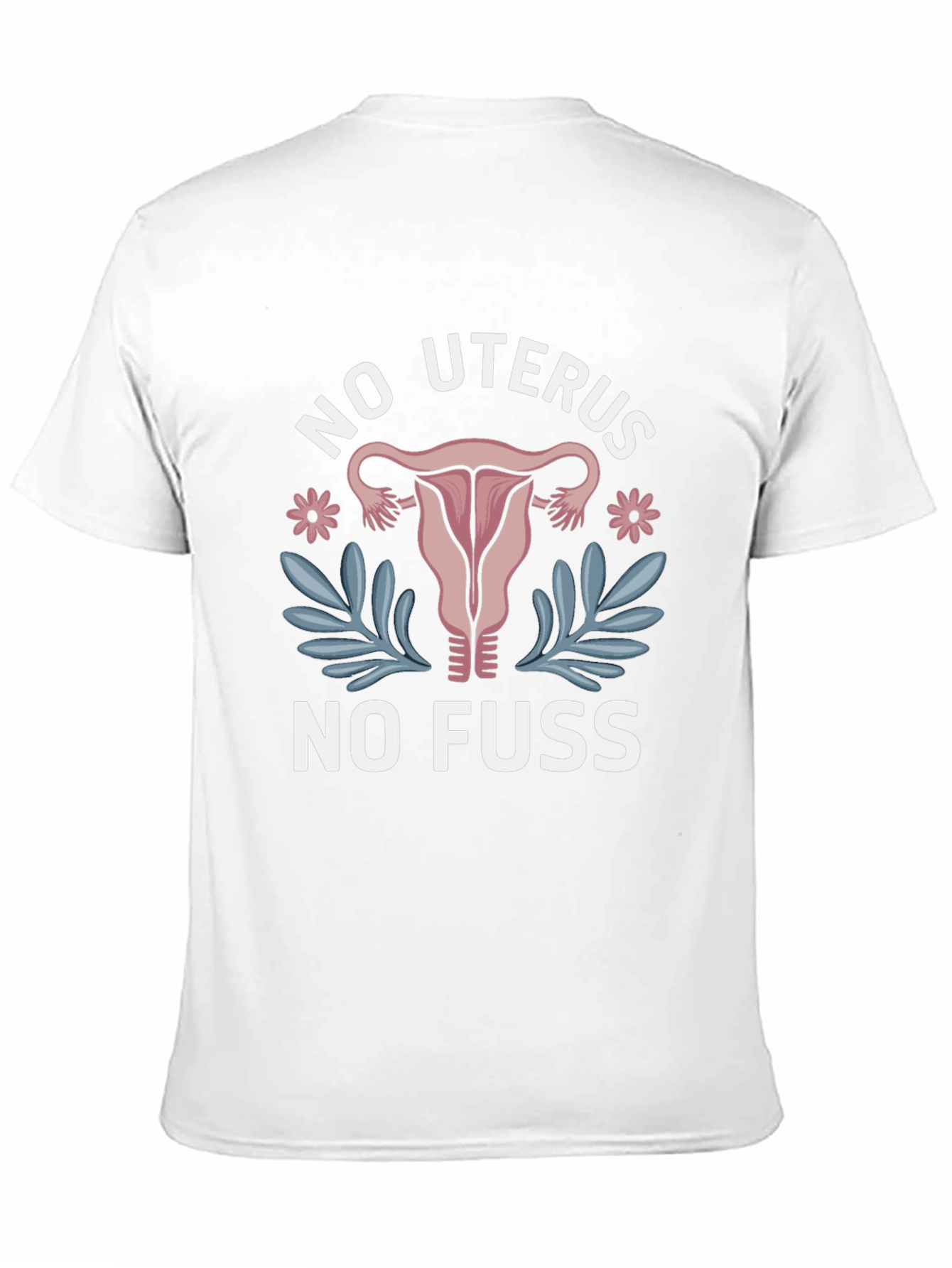 Black No Uterus No Fuss Graphic Tee view 11