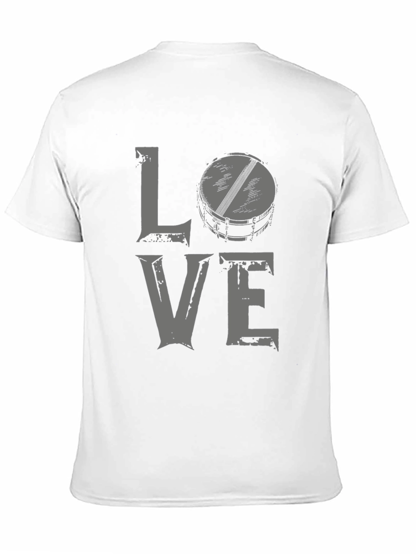Black Love Drums Graphic Tee - Black Cotton Blend view 11