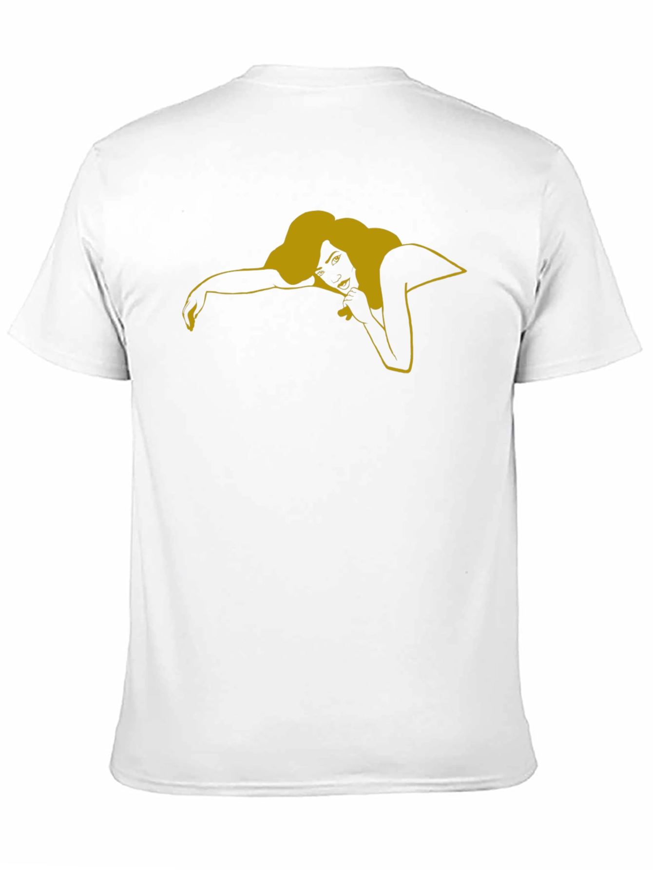 Black Black T-Shirt with Graphic Woman Design view 11