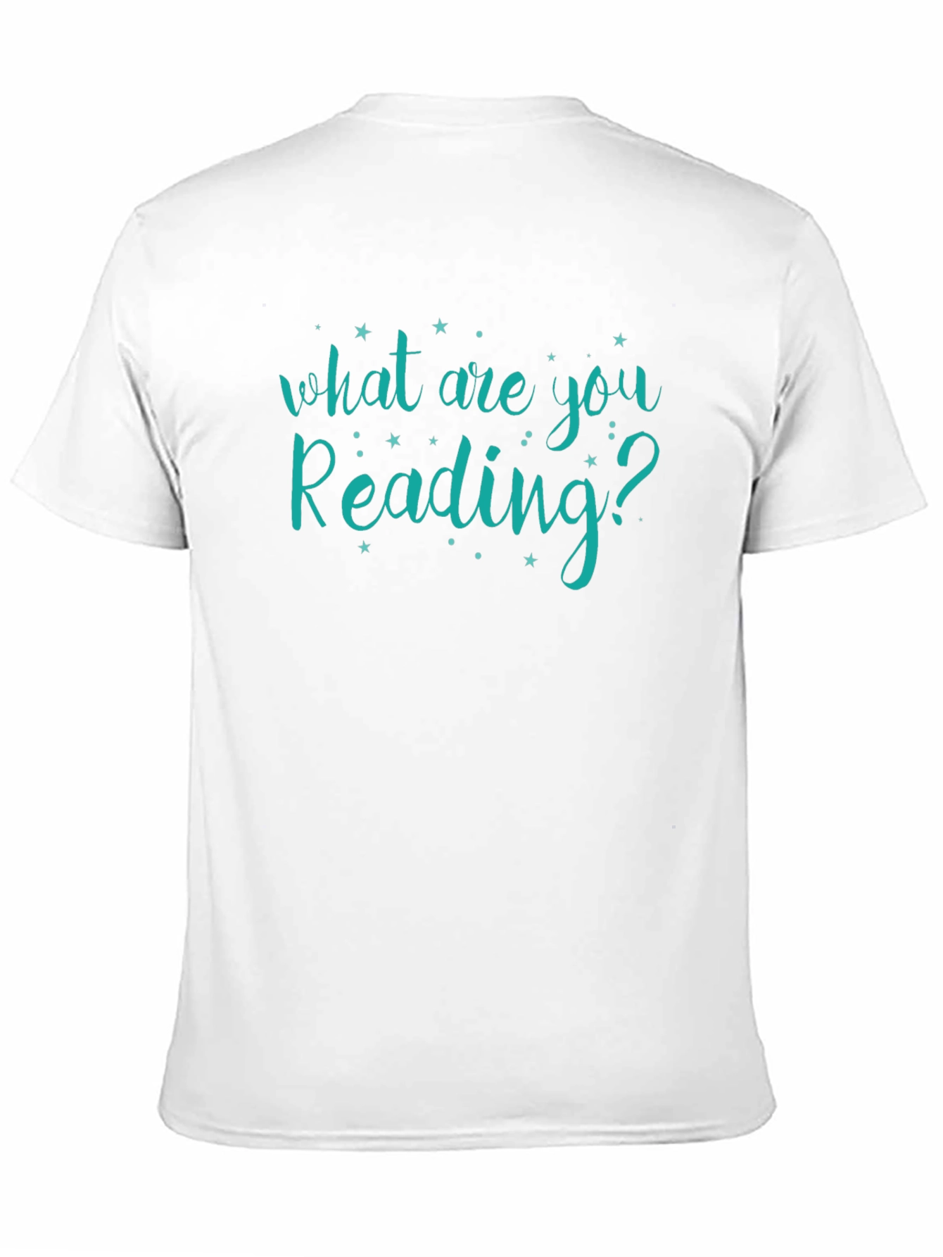 Black What Are You Reading? Graphic Tee - Unisex view 11