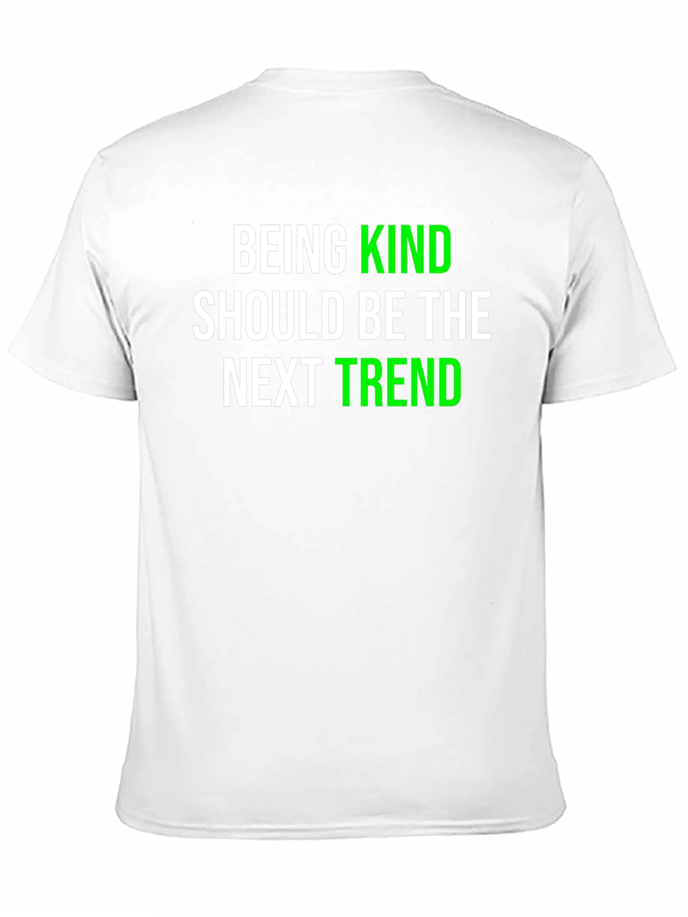 Black Kindness Trend Graphic Tee - Black view 11