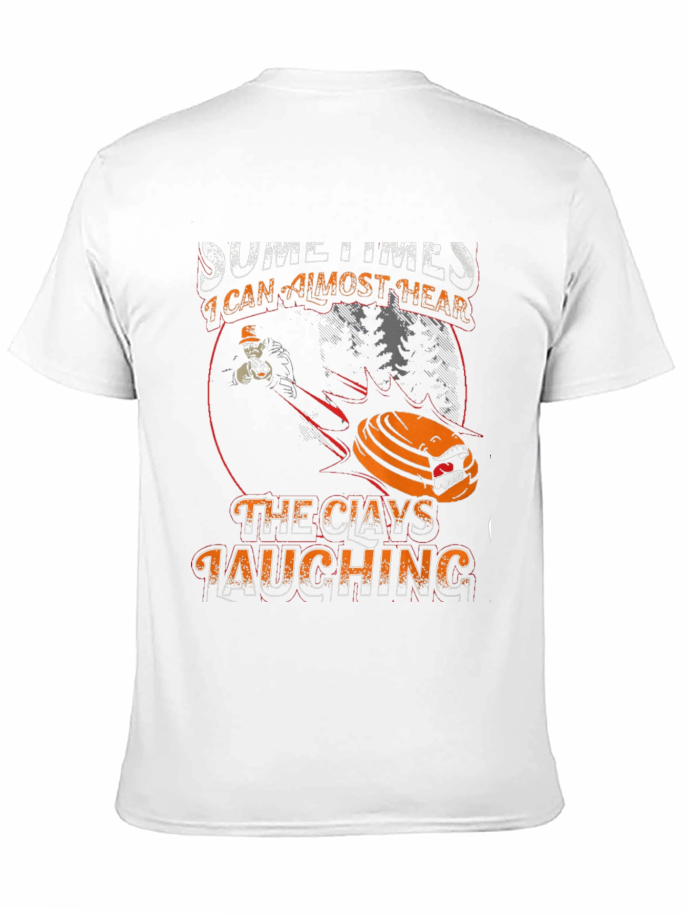 Black Clays Laughing Graphic Tee | Target Shooting Shirt view 11