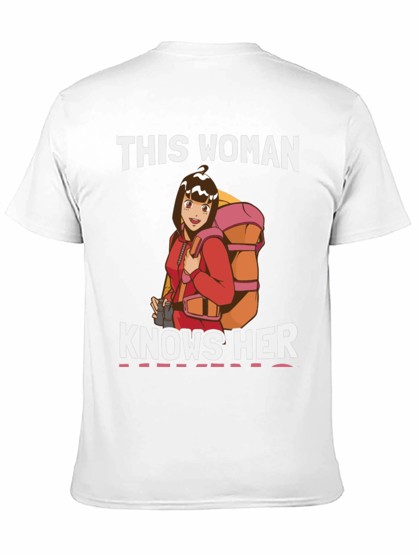 Black This Woman Knows Her Hiking T-Shirt view 11