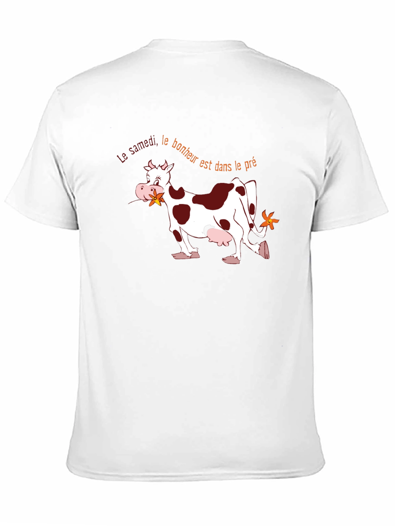 Black Funny Cow T-Shirt - Le Samedi Bonheur view 11