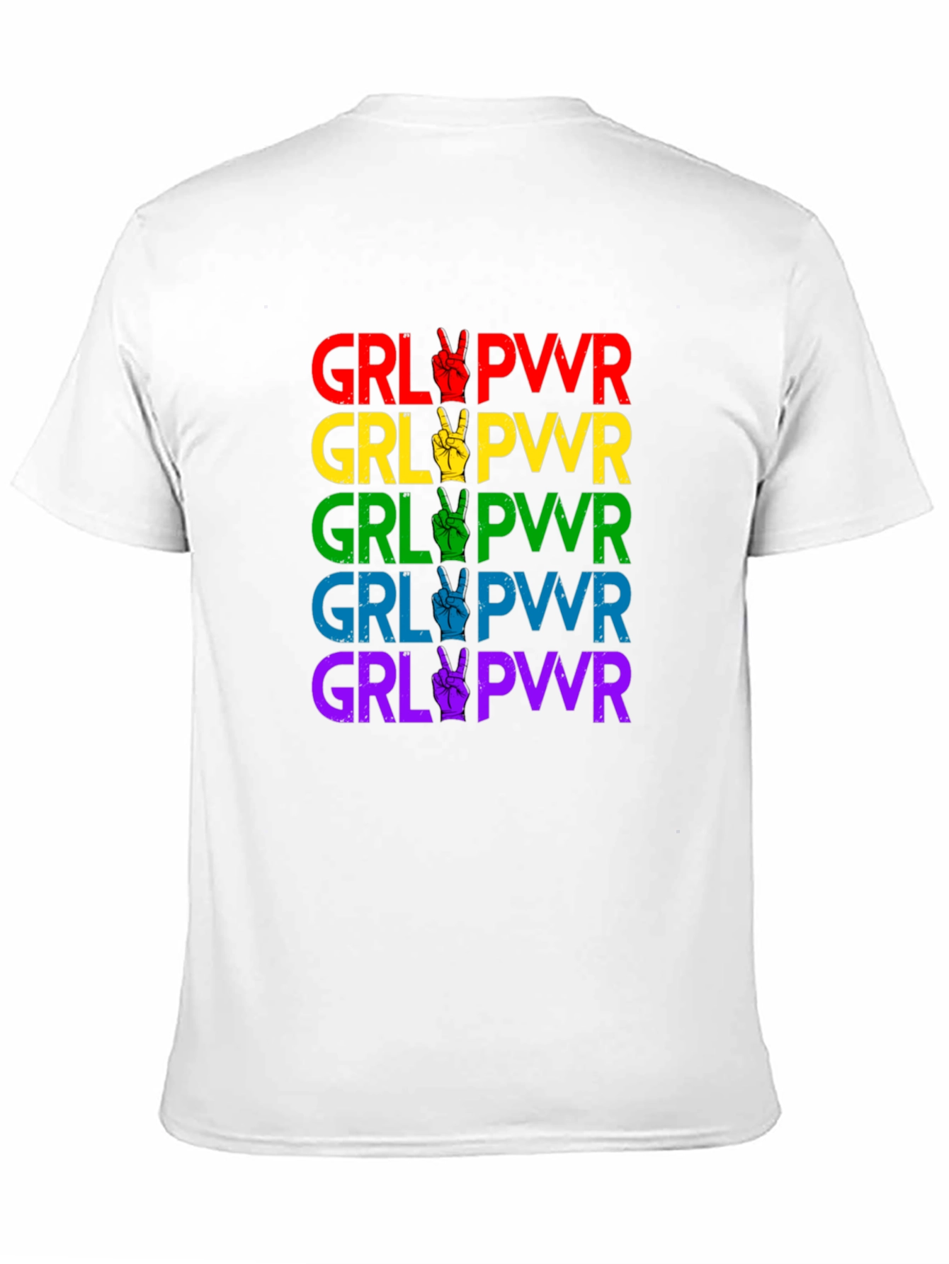 Black GRL PWR Pride T-Shirt view 11