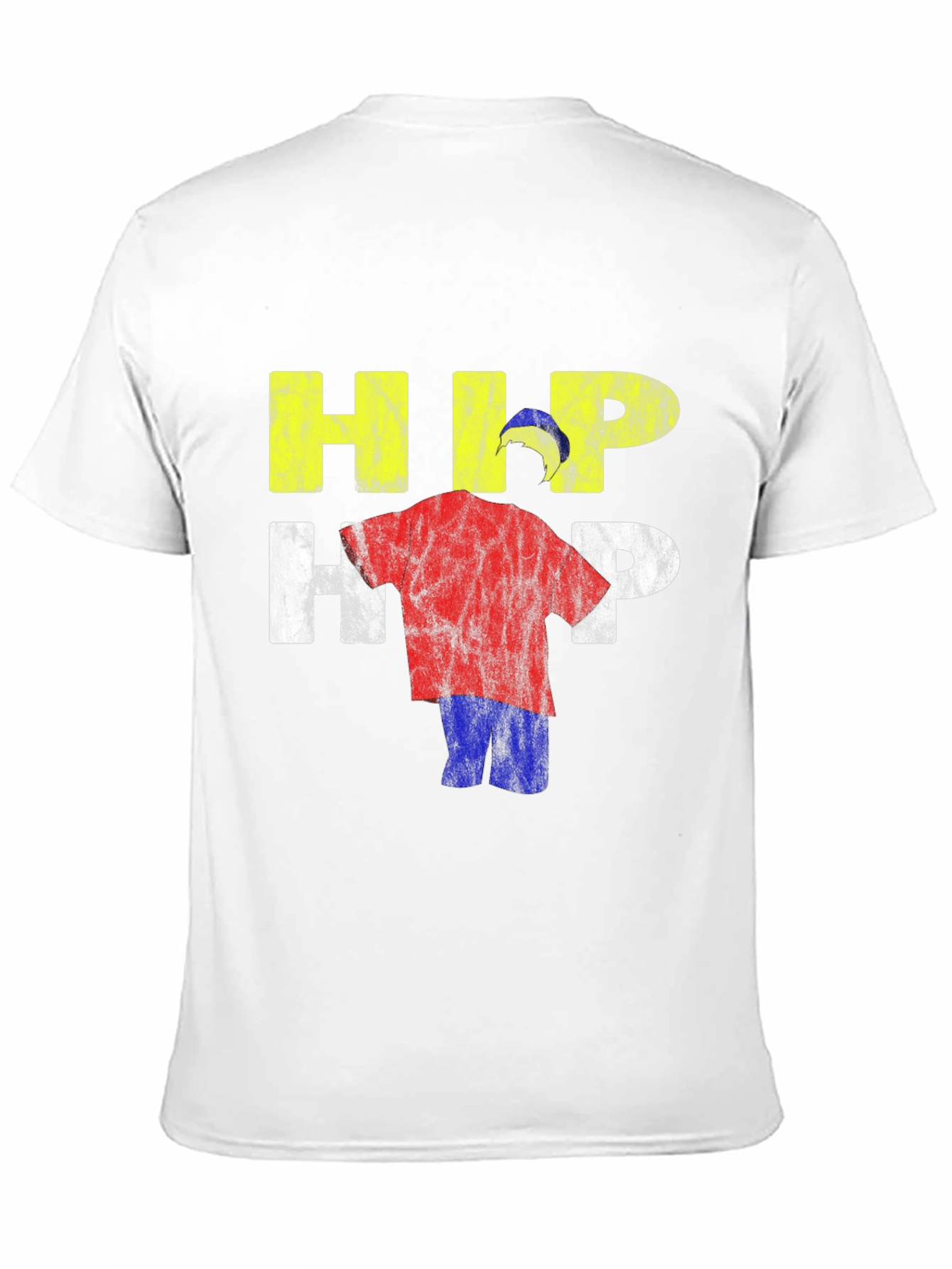 Black Hip Hop Graphic T-Shirt view 11