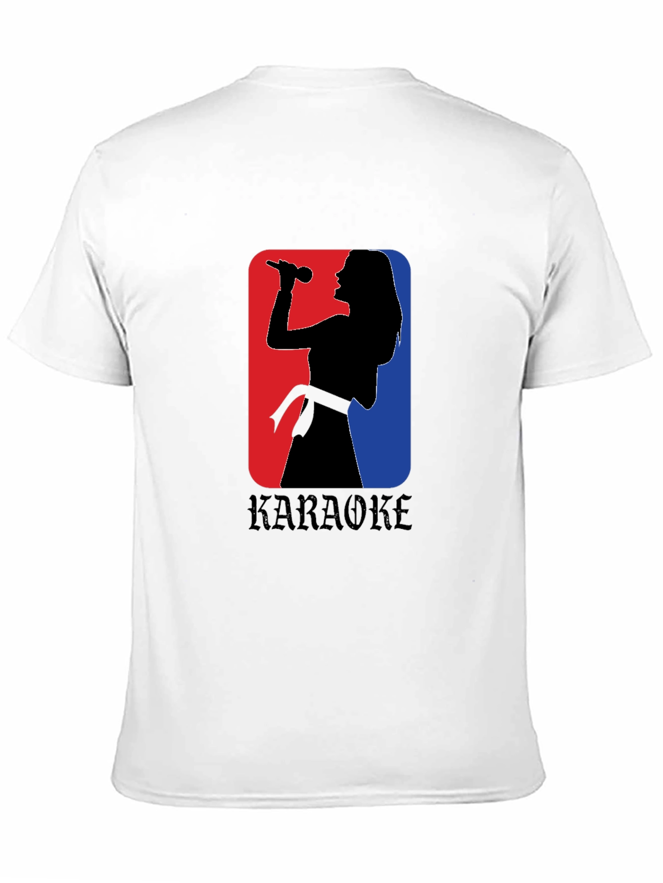 Black Karaoke Singer Graphic T-Shirt - Black view 11