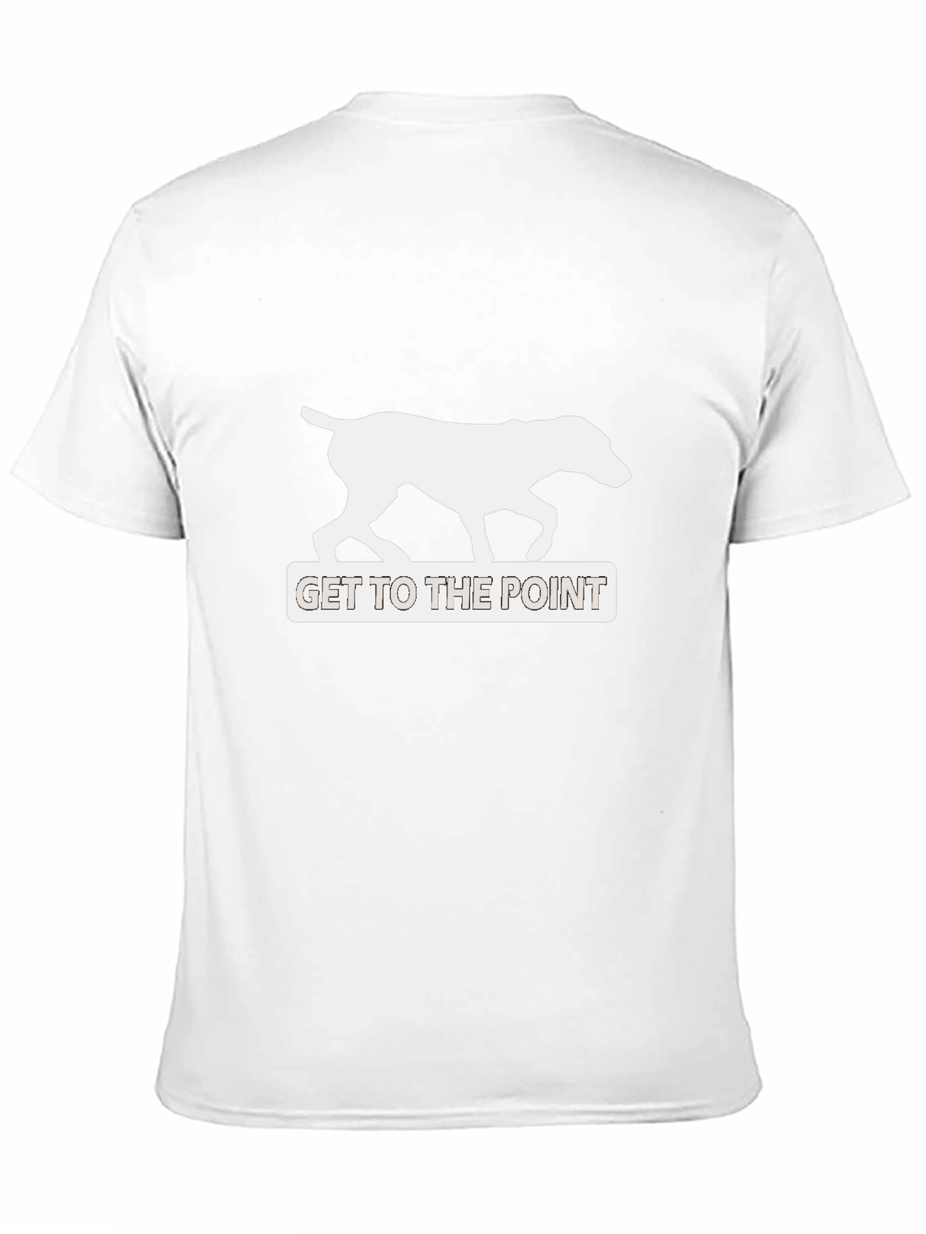 Black Get To The Point Dog Graphic Tee - Black view 11