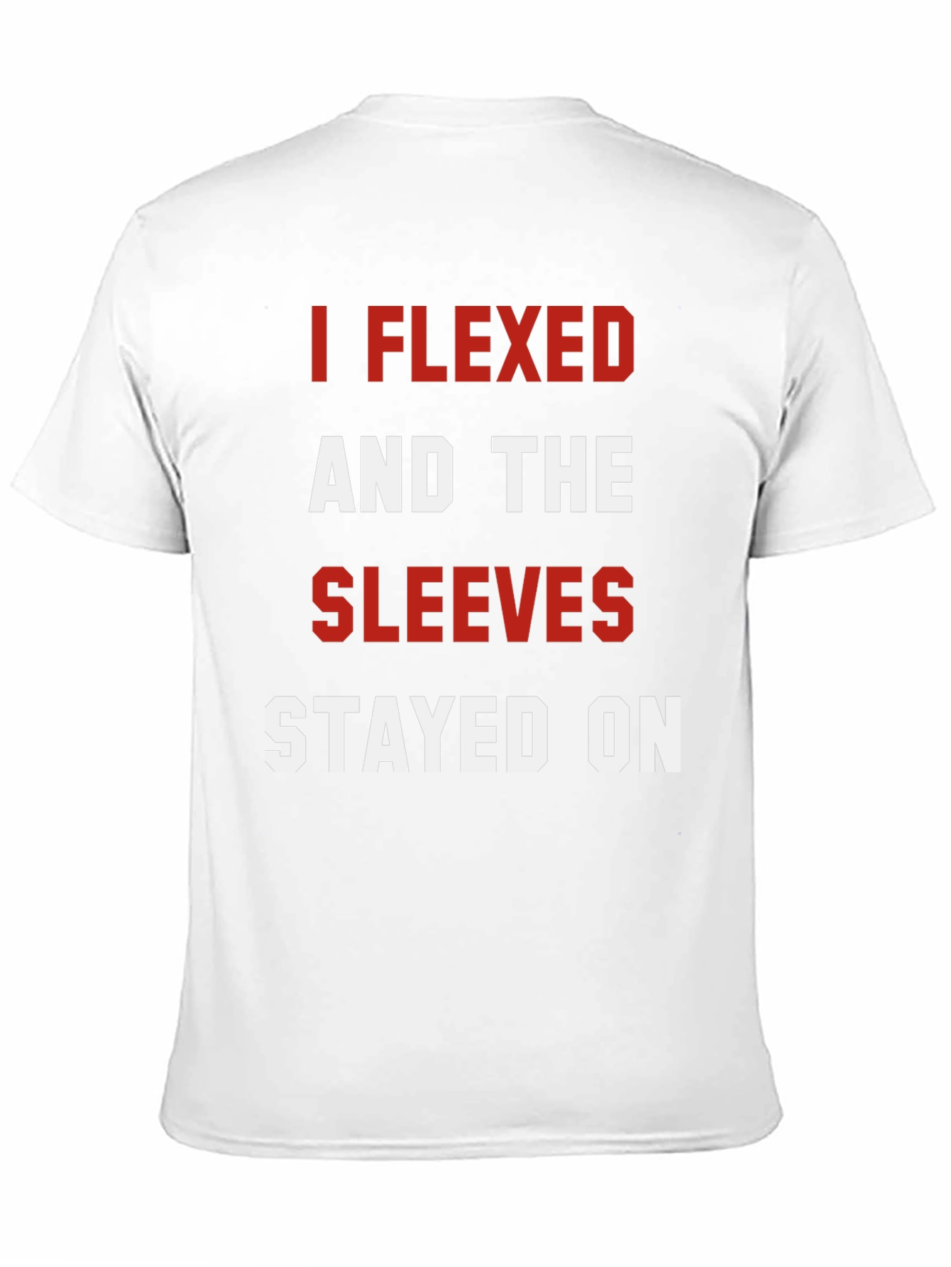 Funny 'I Flexed' Graphic Tee - 11