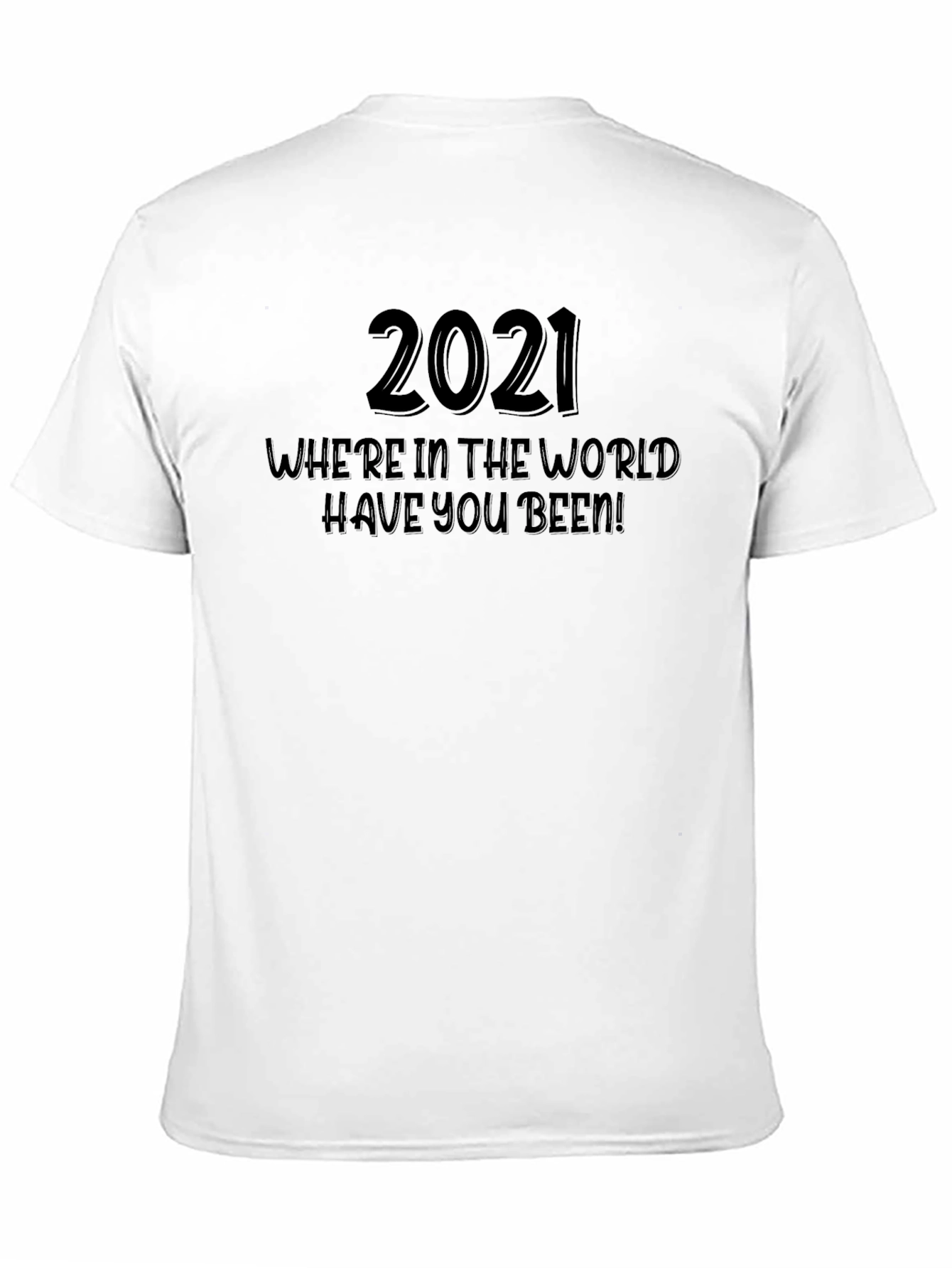 Black 2021 Where In The World T-Shirt view 11