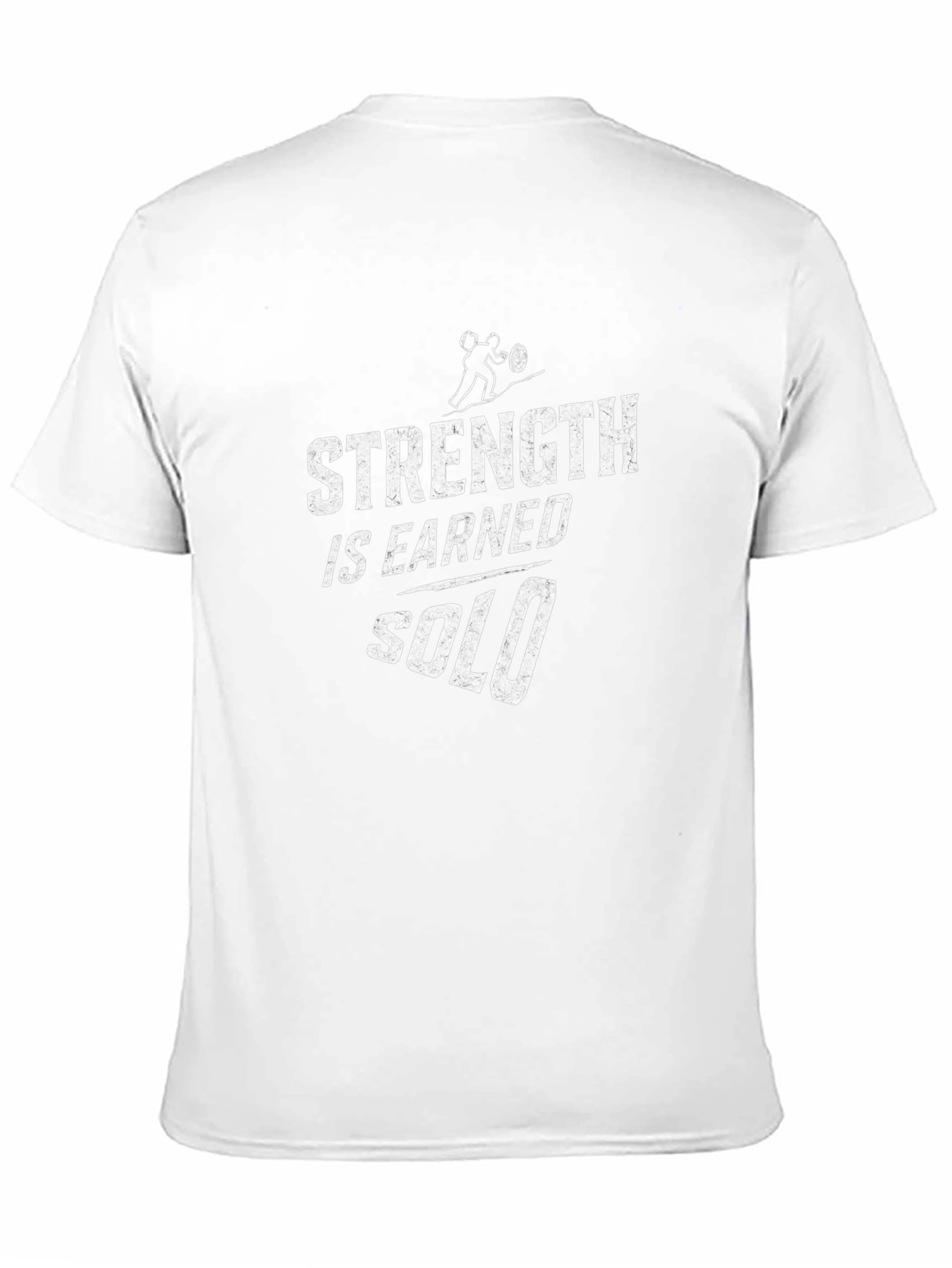 Black Strength Is Earned SOLO Graphic Tee view 11