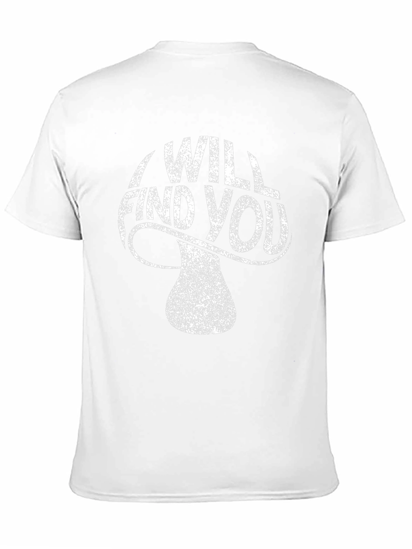 Black I Will Find You Mushroom Graphic Tee view 11