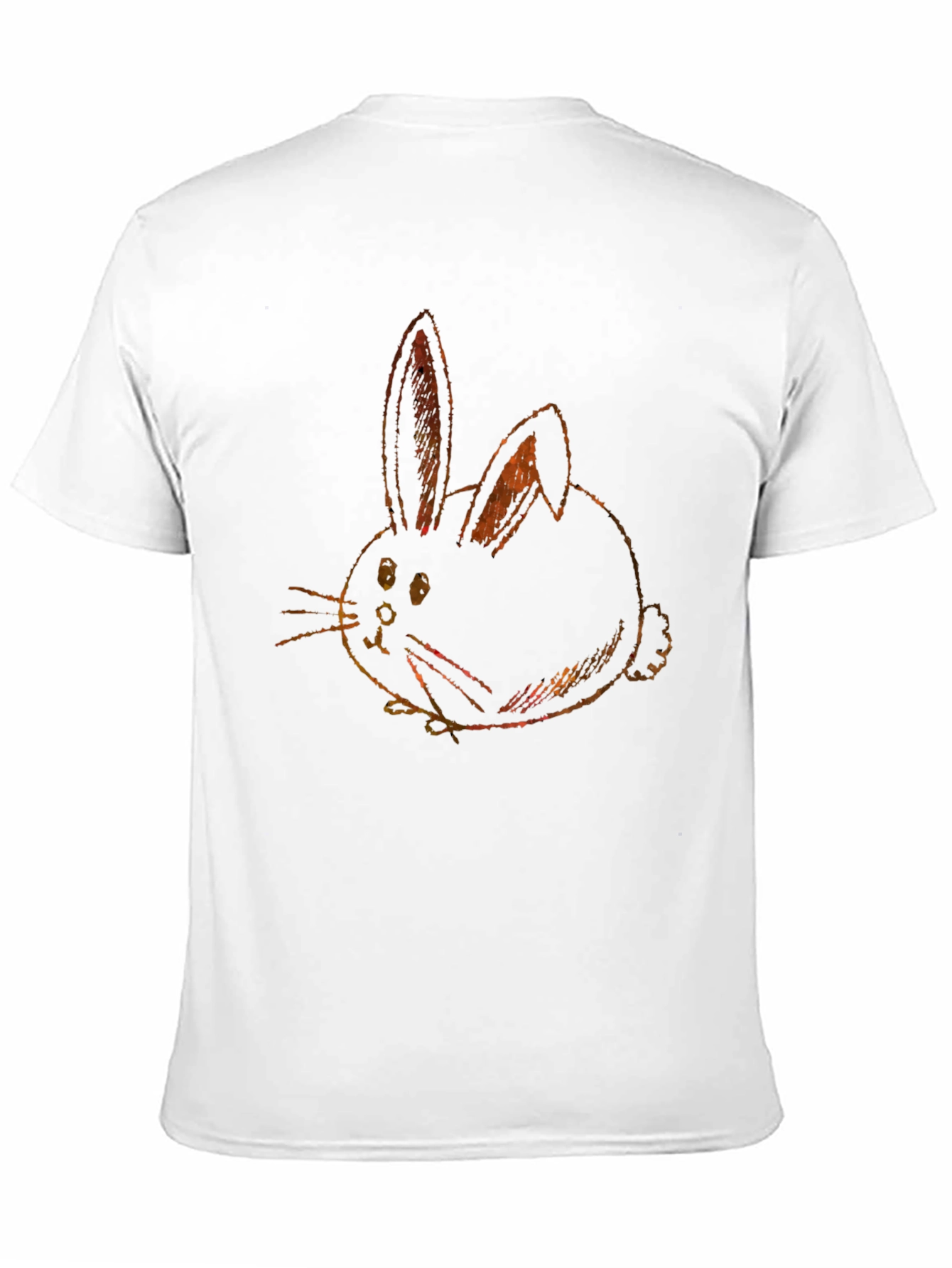 Black Bunny Graphic Tee - Soft Cotton Blend view 11