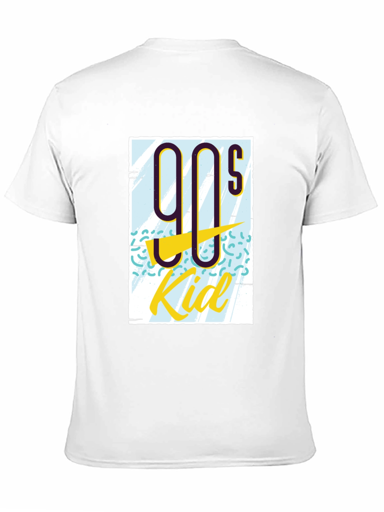 Black 90s Kid Graphic Tee - Retro Style view 11