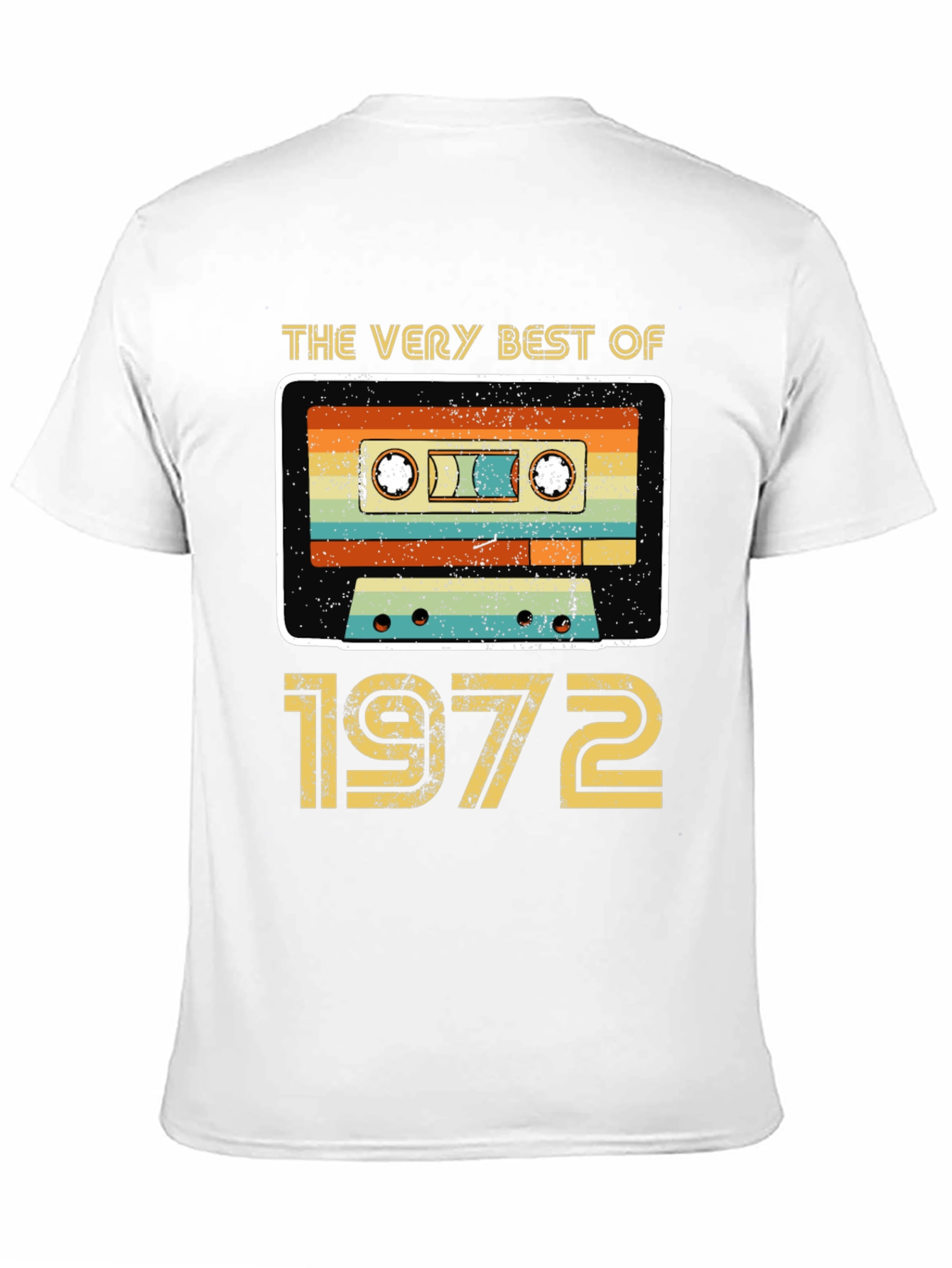 Black Vintage 1972 Cassette Tape T-Shirt view 11