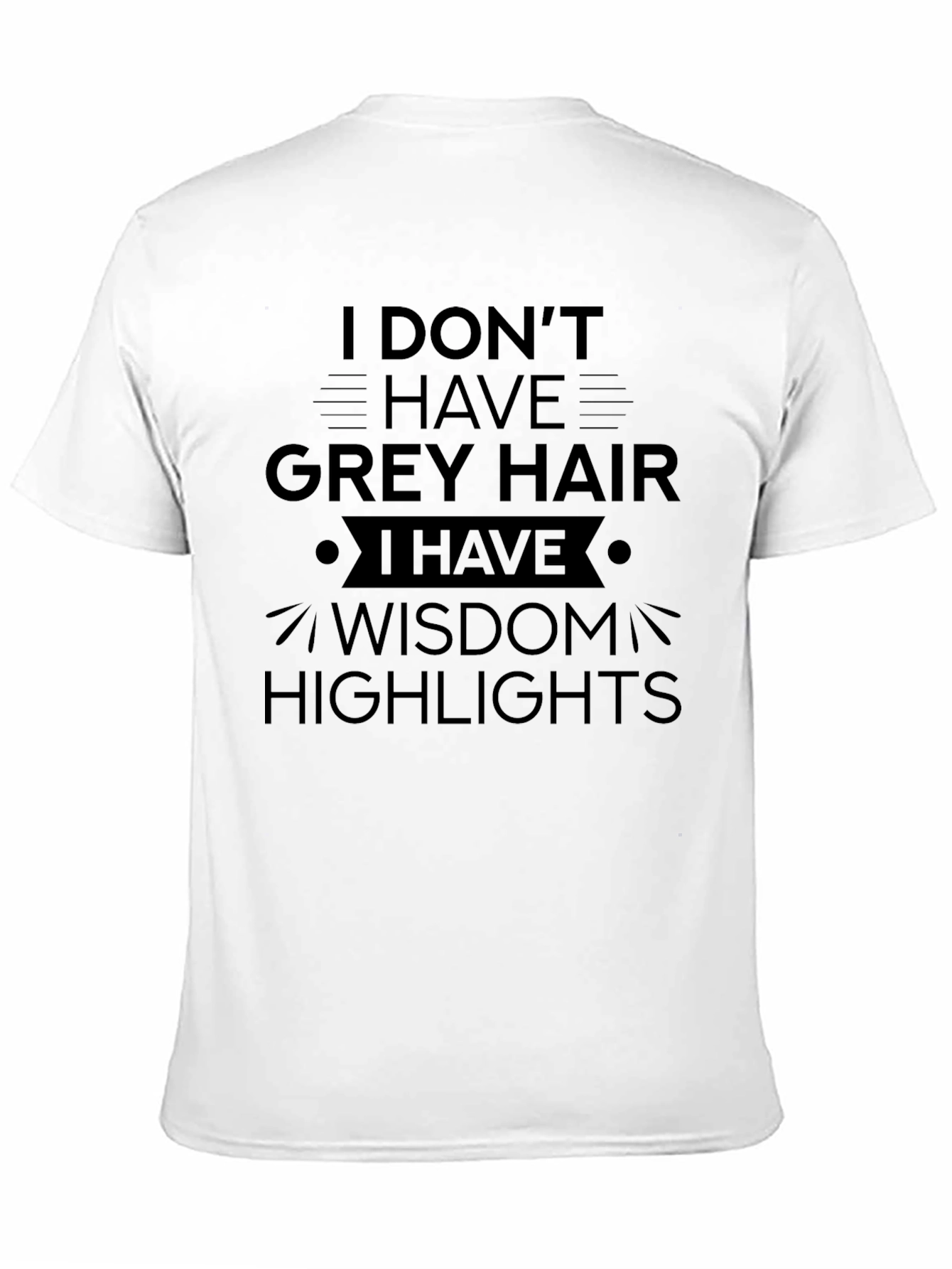 Black Wisdom Highlights Graphic T-Shirt view 11