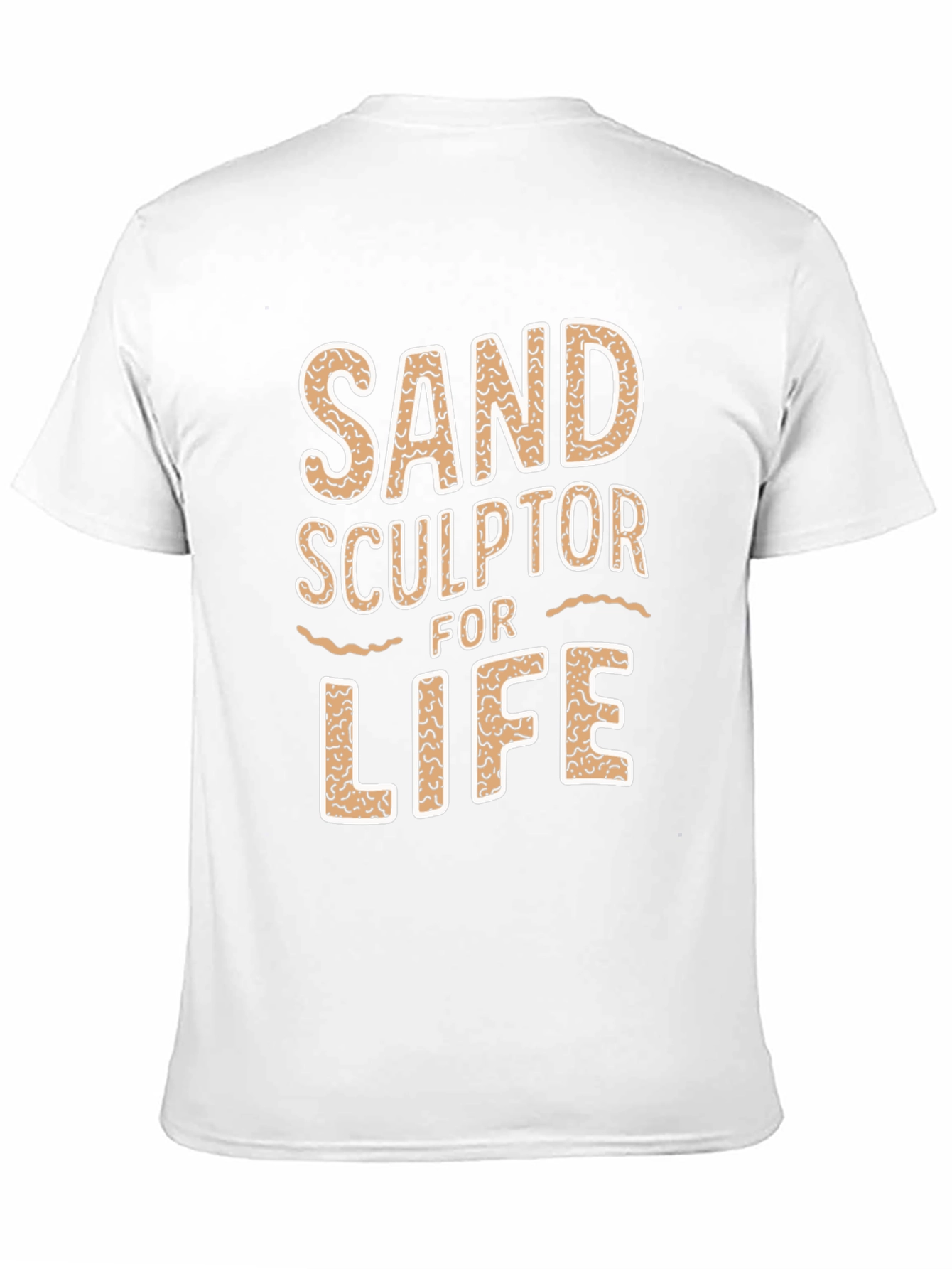 Black Sand Sculptor for Life Tee - Black view 11