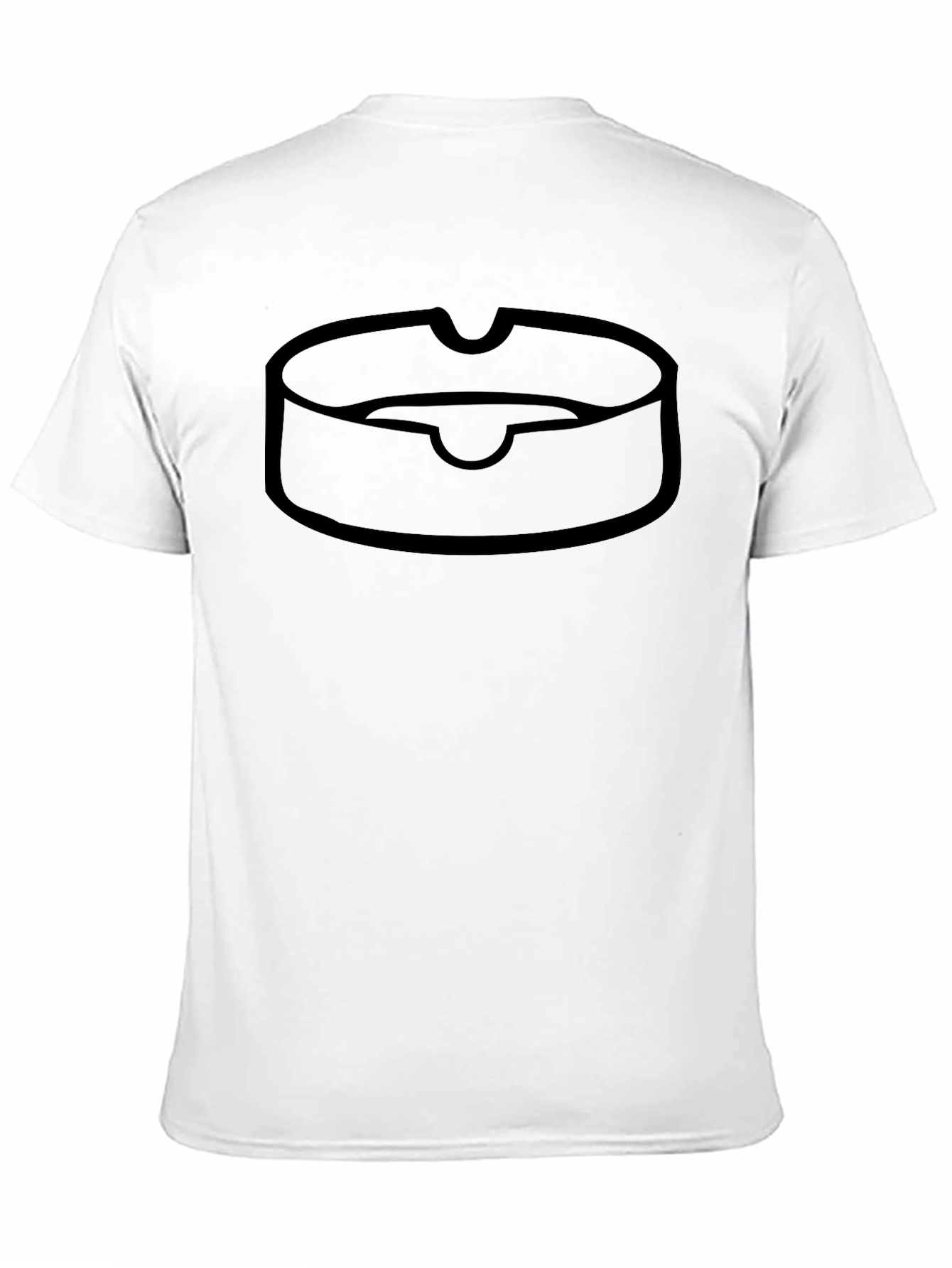 Black Ashtray Graphic Tee - Bold Statement Shirt view 11