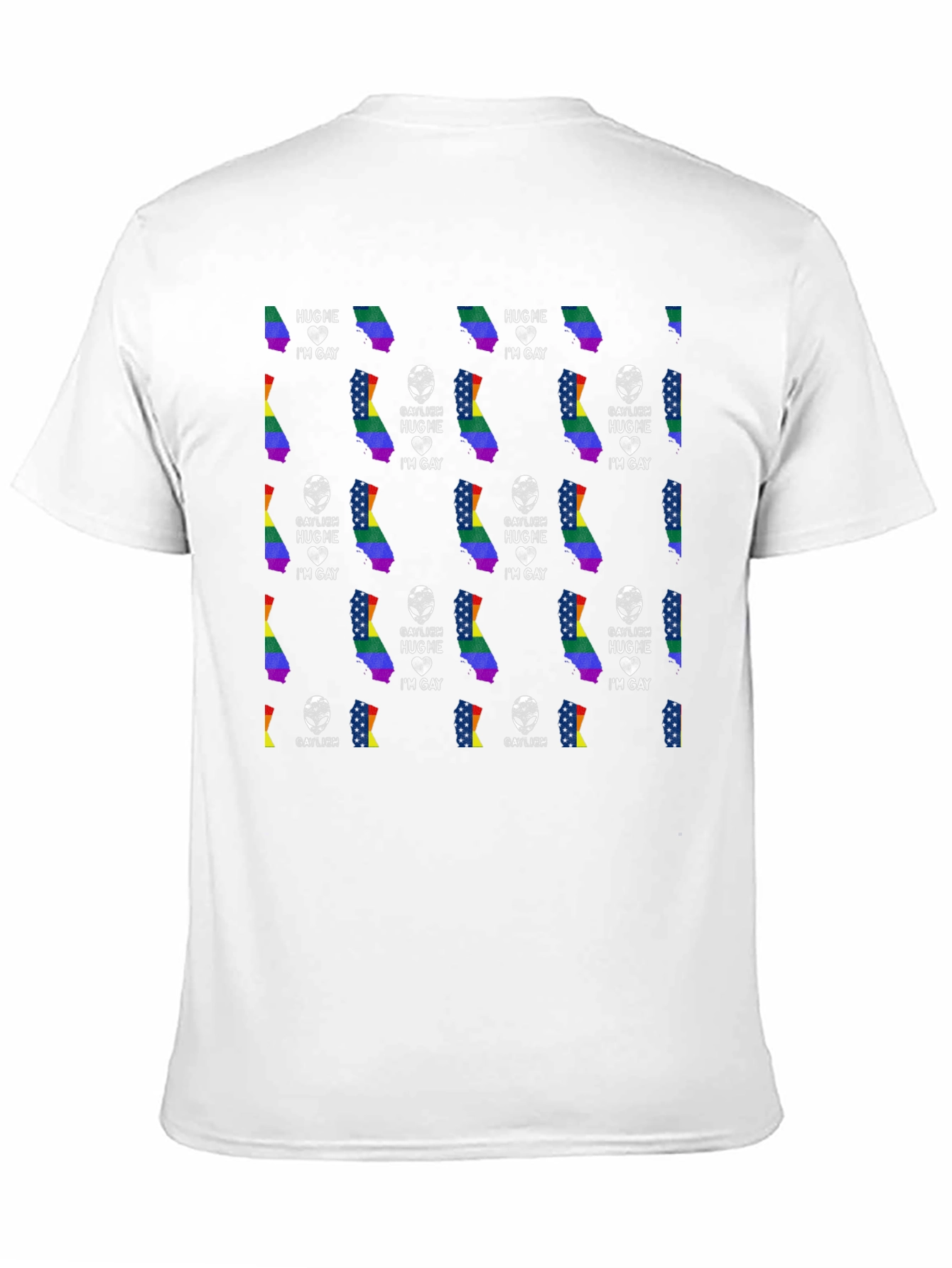Black Gay Pride California Graphic Tee view 11