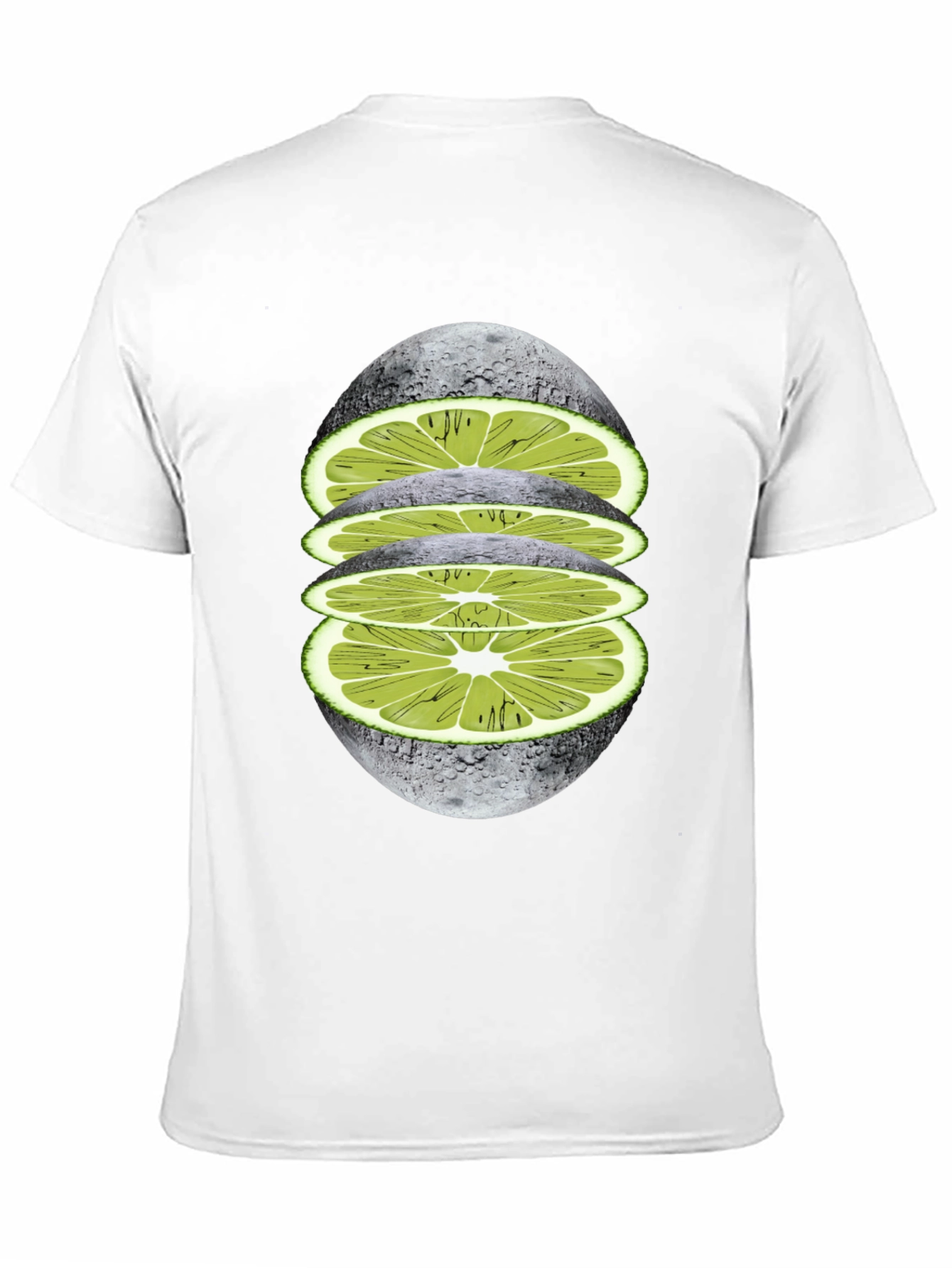 Black Lime Moon Graphic Tee view 11