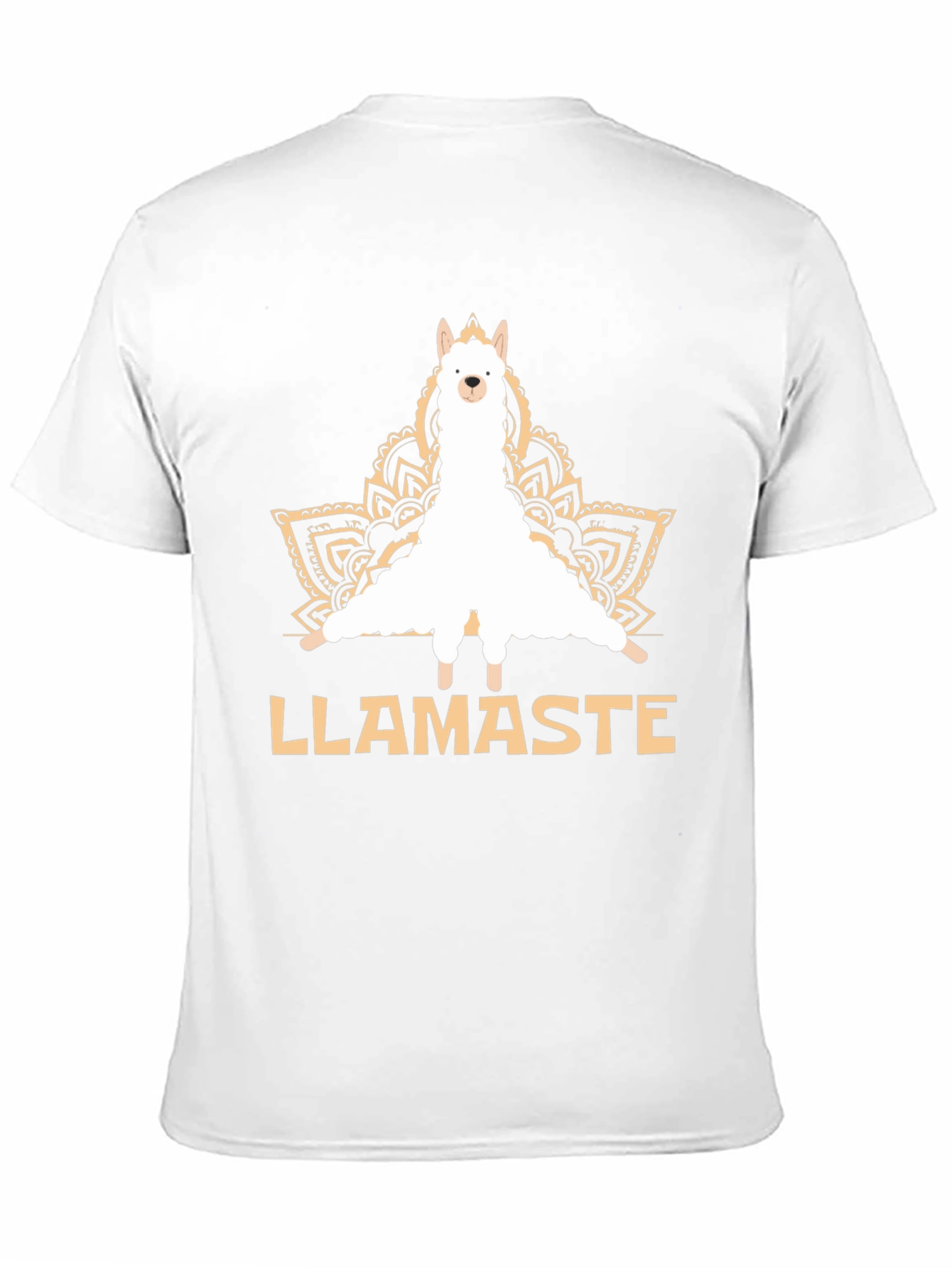 Black Llamaste Men's Graphic T-Shirt view 11