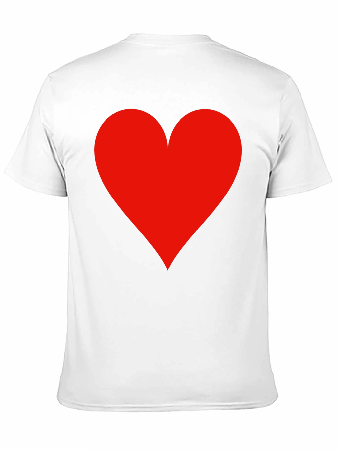 Black Heart Graphic Tee - Black Crew Neck view 11