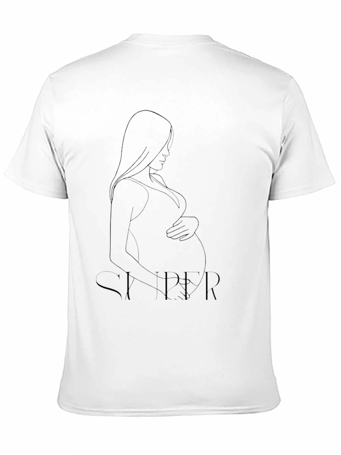 Black Men's Graphic Print Black T-Shirt view 11