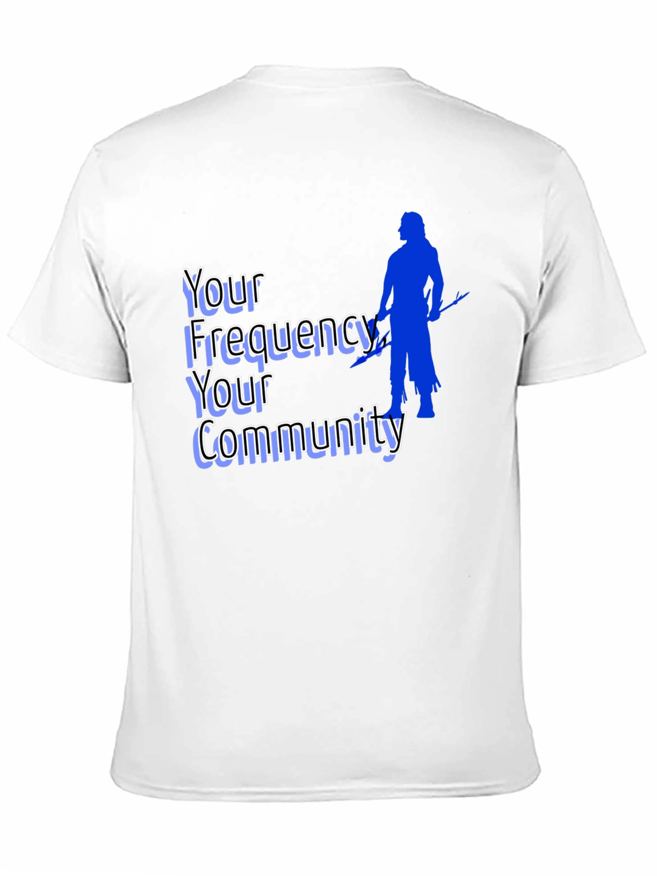 Black Frequency Community Graphic Tee - Black view 11