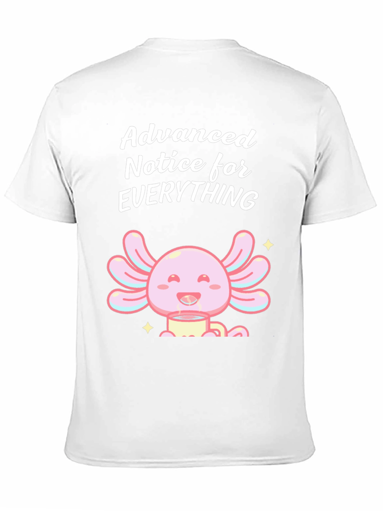Black Advanced Notice Axolotl T-Shirt view 11