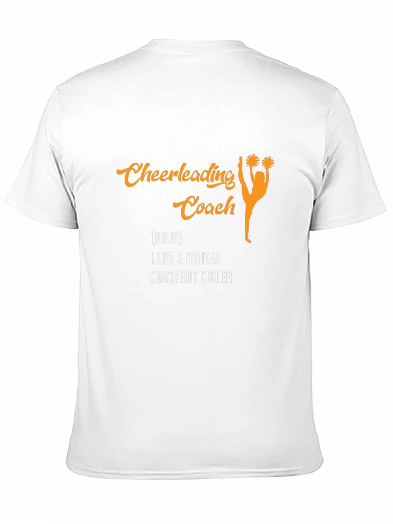 Black Cheerleading Coach T-Shirt - Novelty Gift for Cheer Coaches view 11